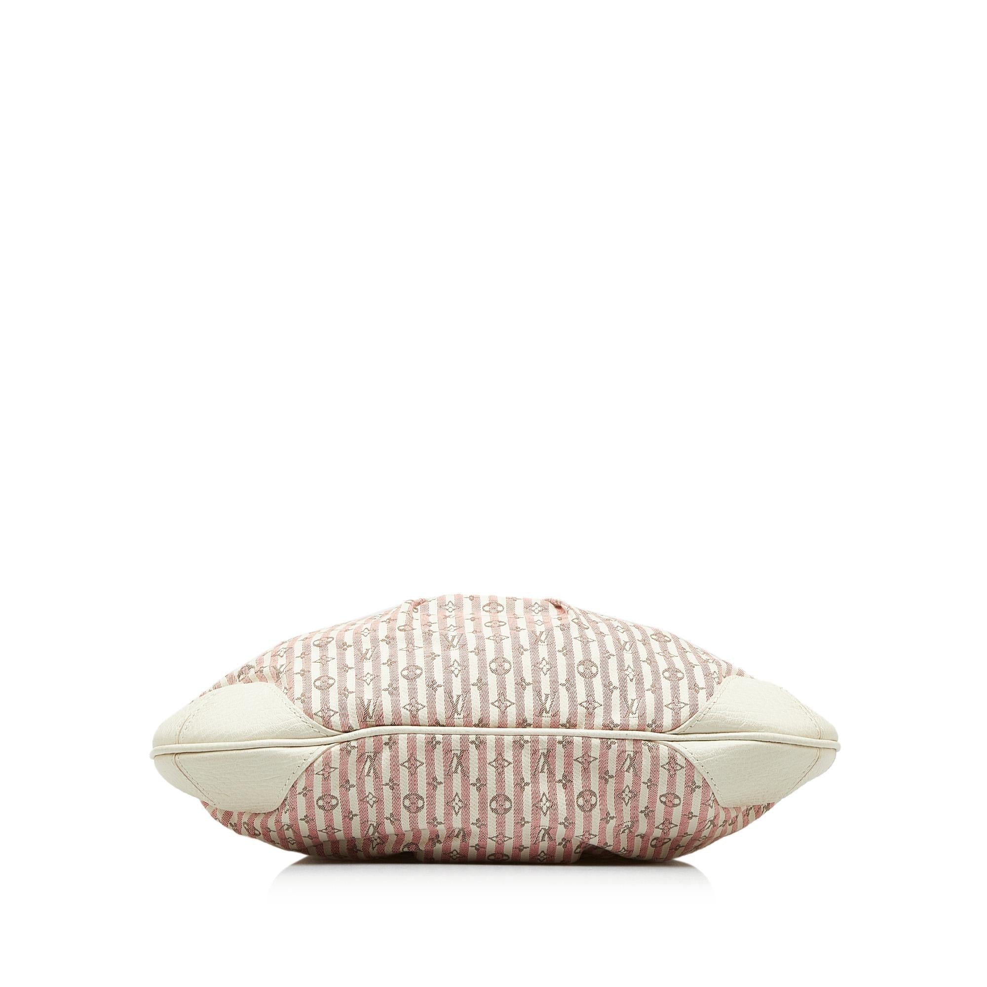 Louis Vuitton Monogram Mini Lin Croisette Marina PM (SHG-3s2ccT)