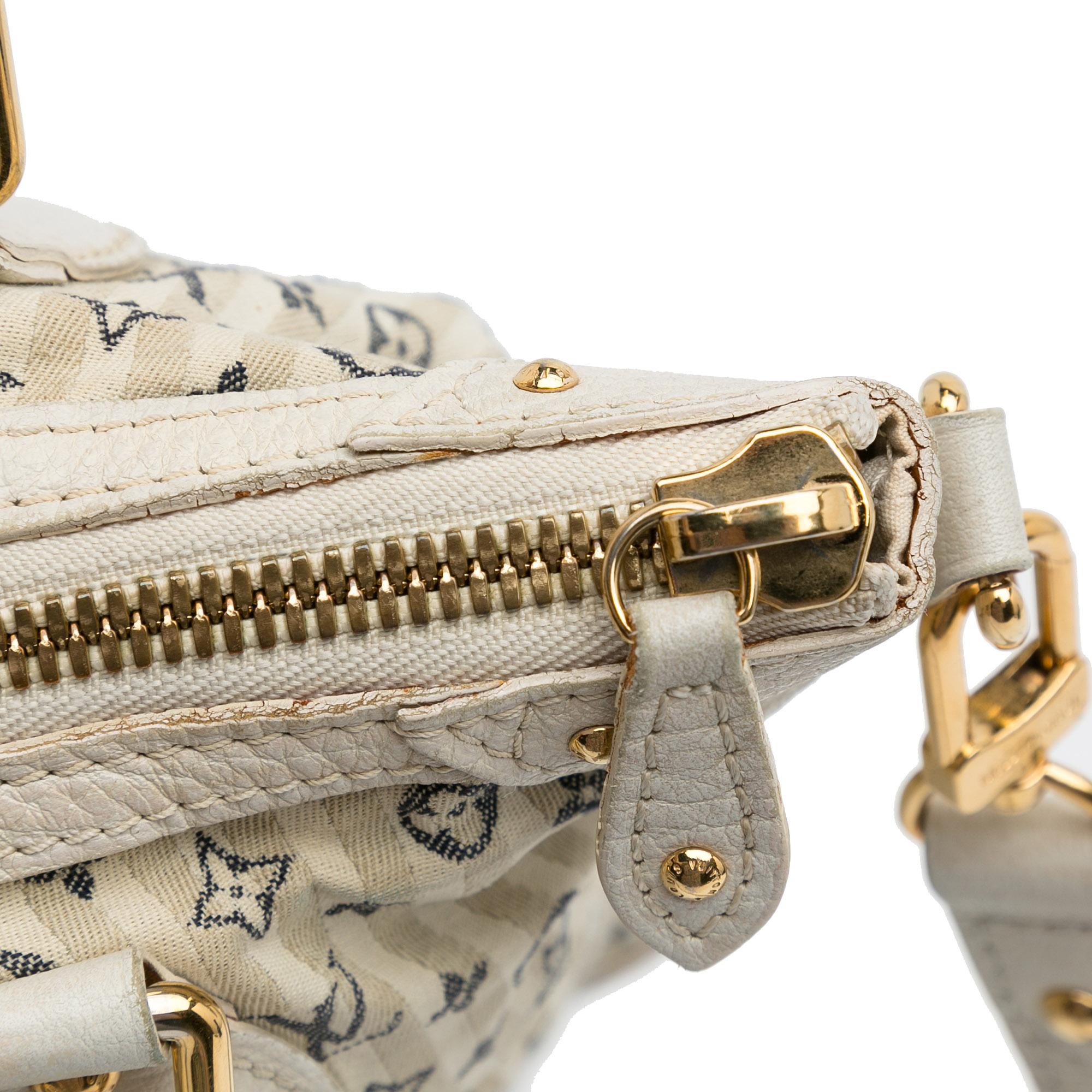 Louis Vuitton Monogram Mini Lin Croisette Marina PM (SHG-FNNpYG)