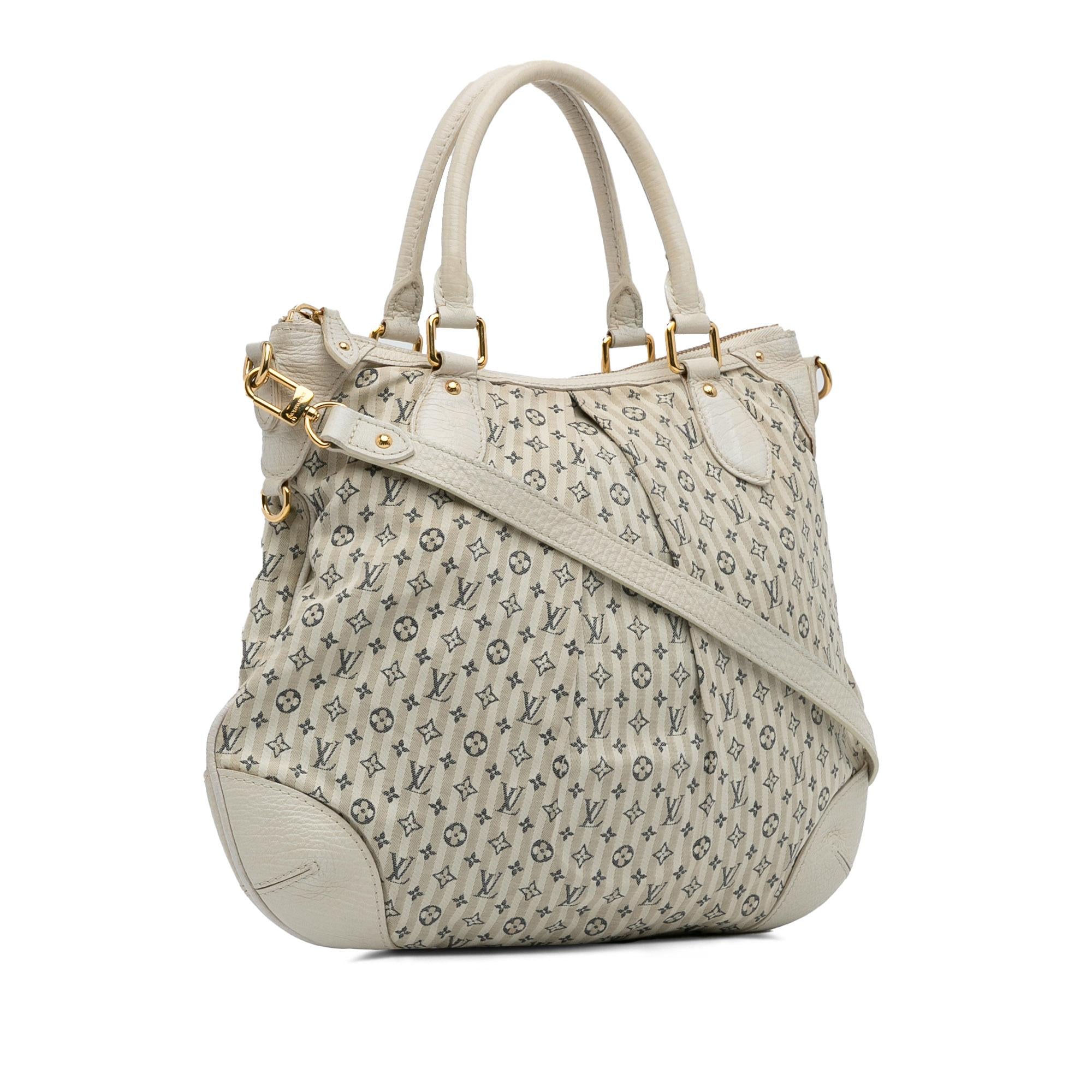 Louis Vuitton Monogram Mini Lin Croisette Marina PM (SHG-FNNpYG)