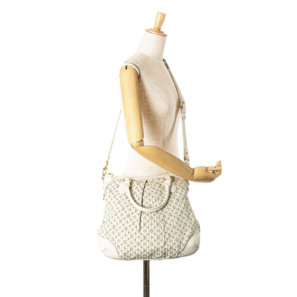 Louis Vuitton Monogram Mini Lin Croisette Marina PM (SHG-w3dHxD)