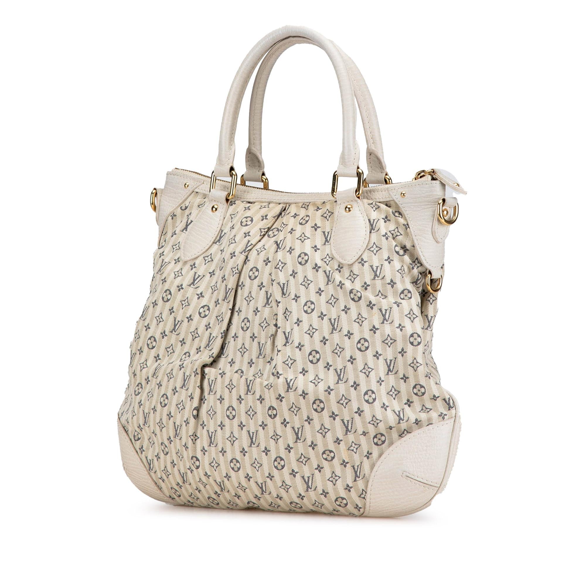 Louis Vuitton Monogram Mini Lin Croisette Marina PM (SHG-w3dHxD)