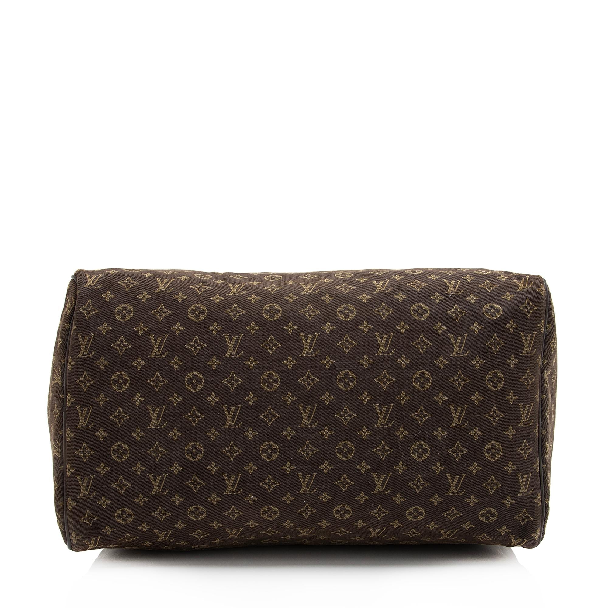 Louis Vuitton Monogram Mini Lin Speedy 30 Satchel (SHF-XD8FwF)