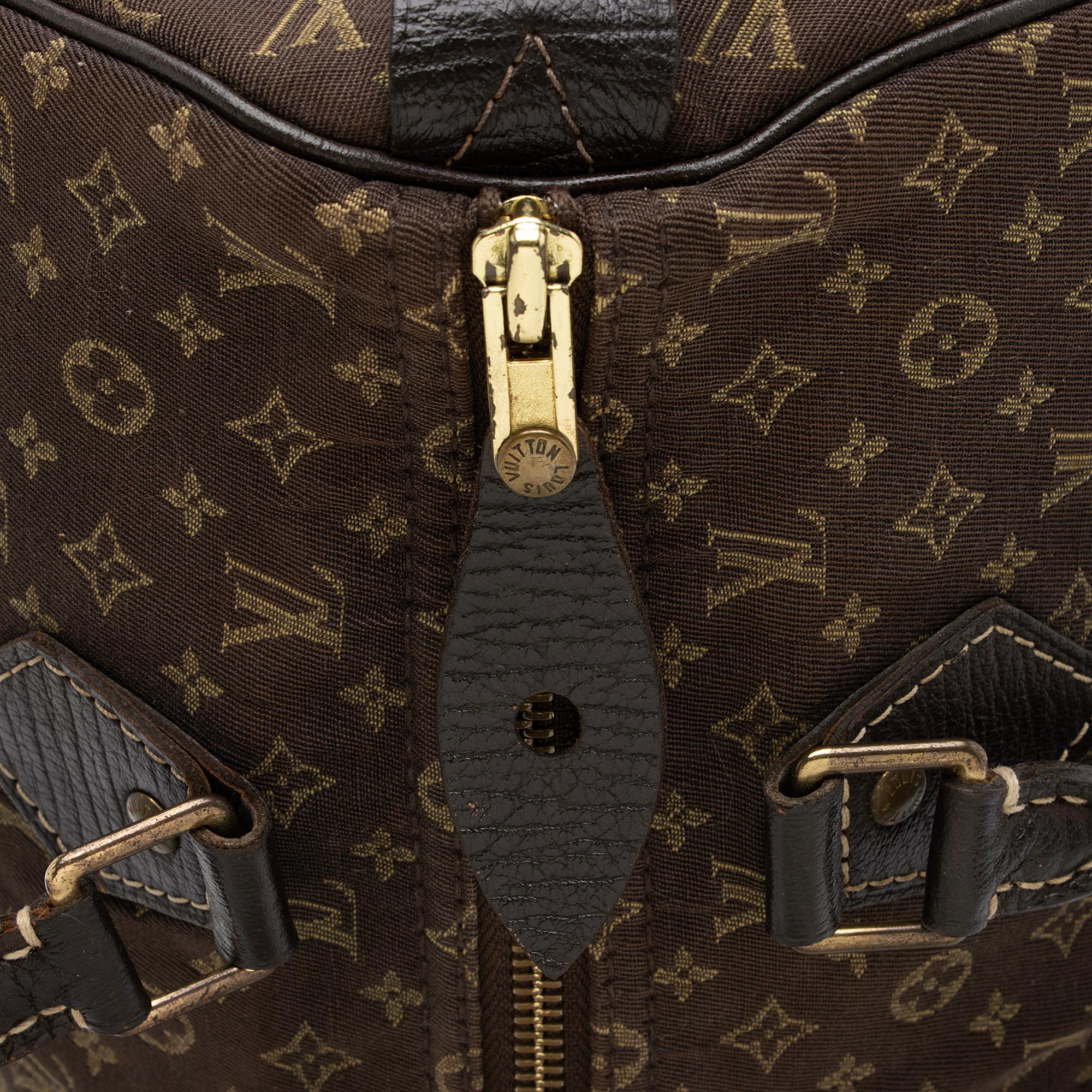 Louis Vuitton Monogram Mini Lin Speedy 30 Satchel (SHF-XD8FwF)