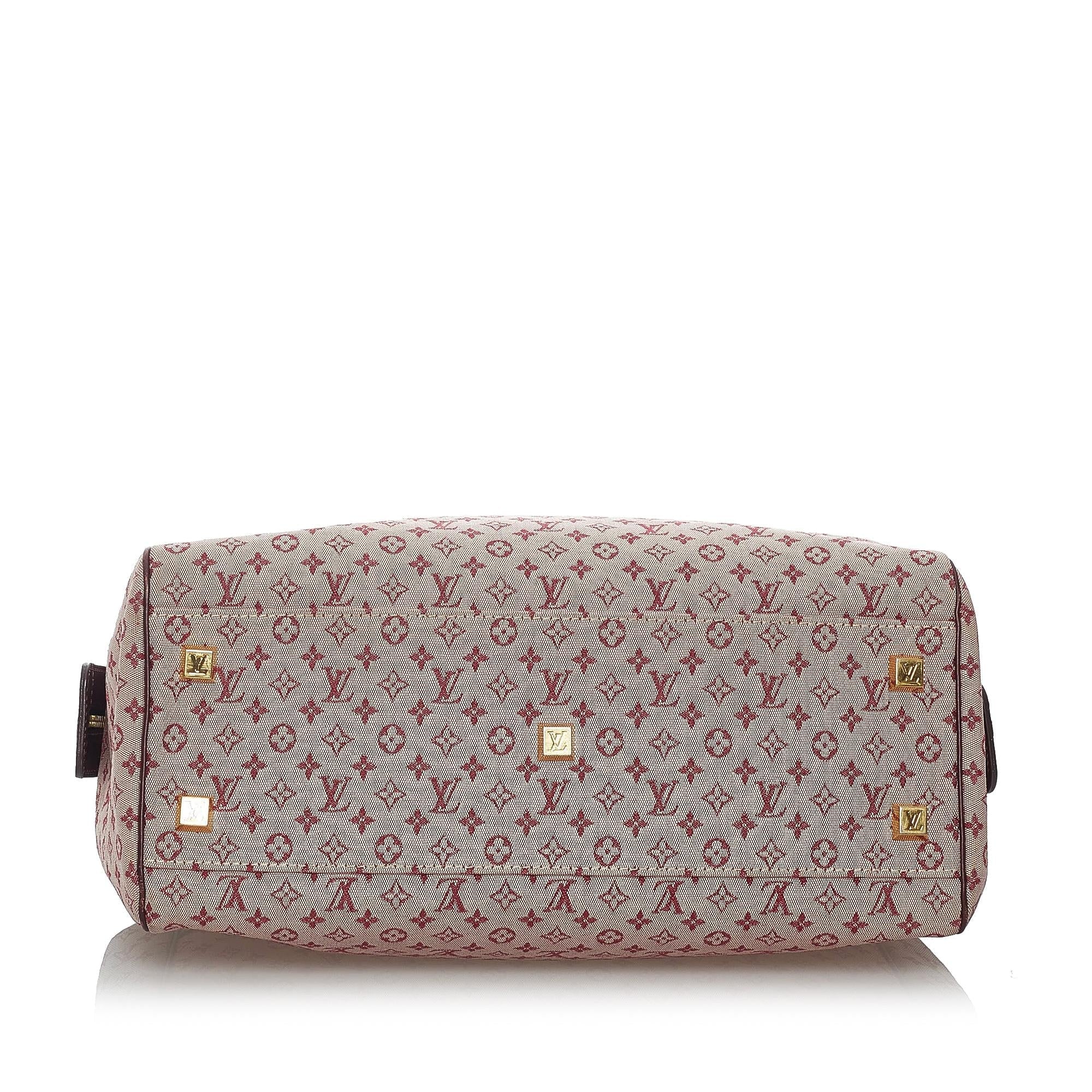 Louis Vuitton Monogram Mini Lin Josephine GM (SHG-29448)