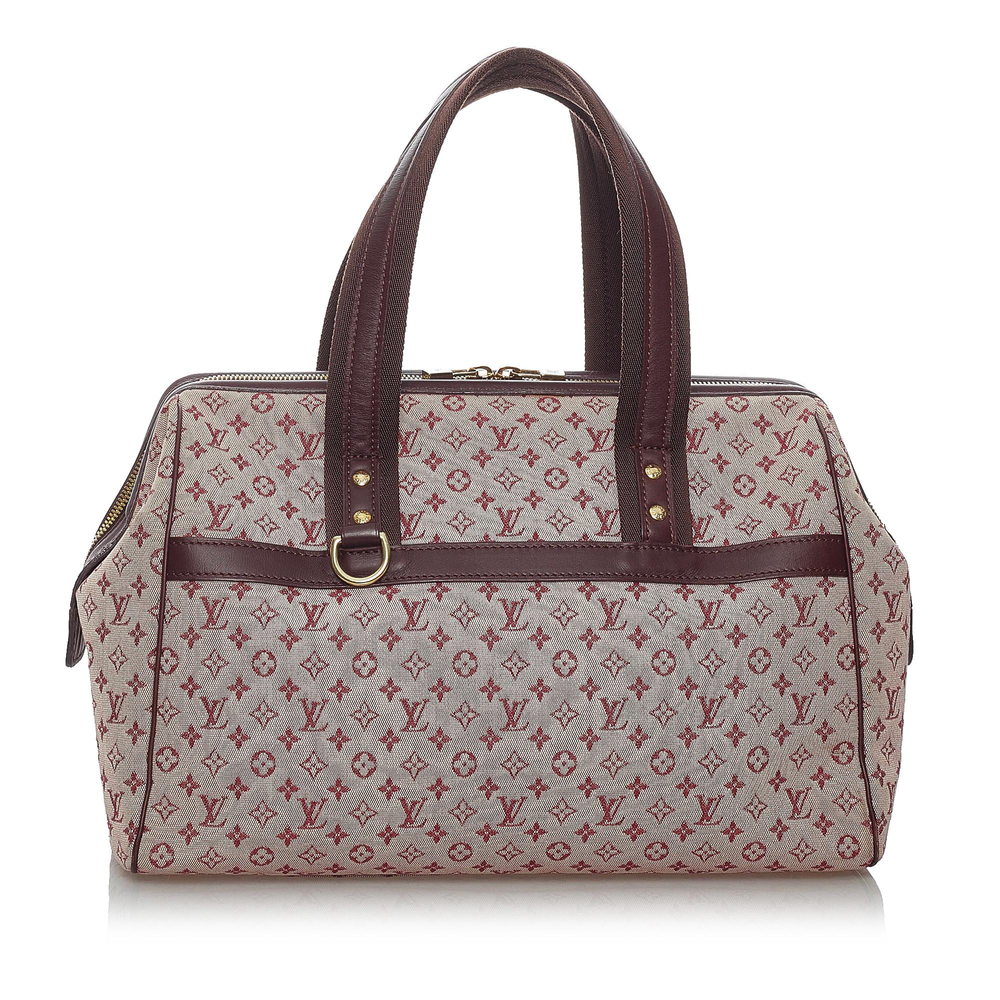 Louis Vuitton Monogram Mini Lin Josephine GM (SHG-29448)
