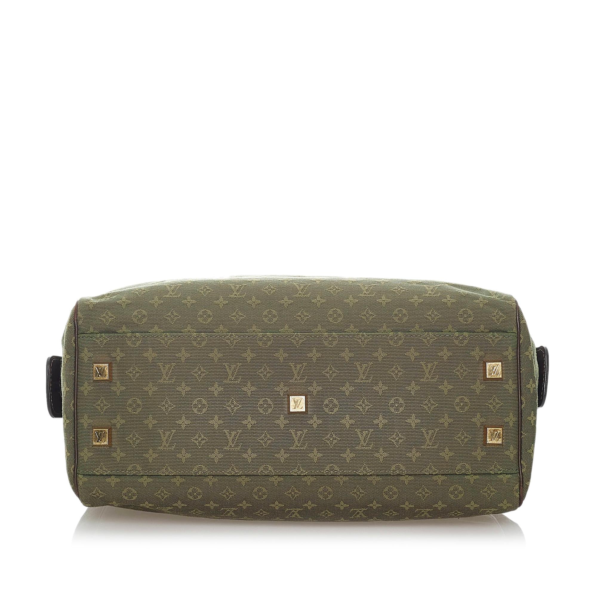 Louis Vuitton Monogram Mini Lin Josephine GM (SHG-30425)