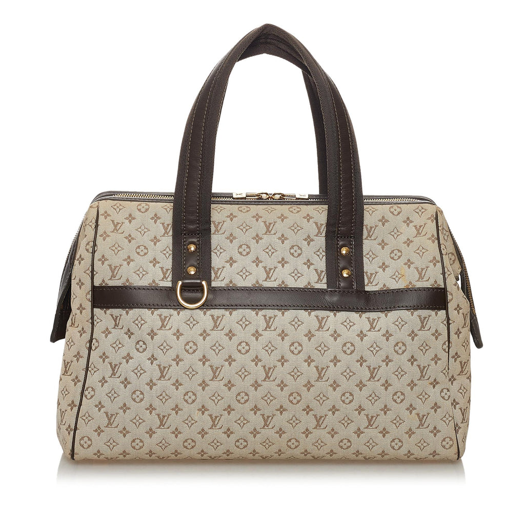 Louis Vuitton Monogram Mini Lin Josephine GM (SHG-33412)
