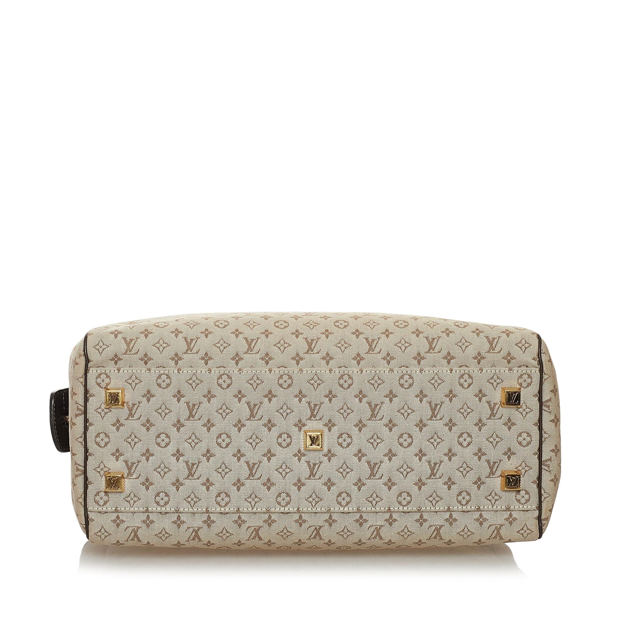 Louis Vuitton Monogram Mini Lin Josephine GM (SHG-33412)
