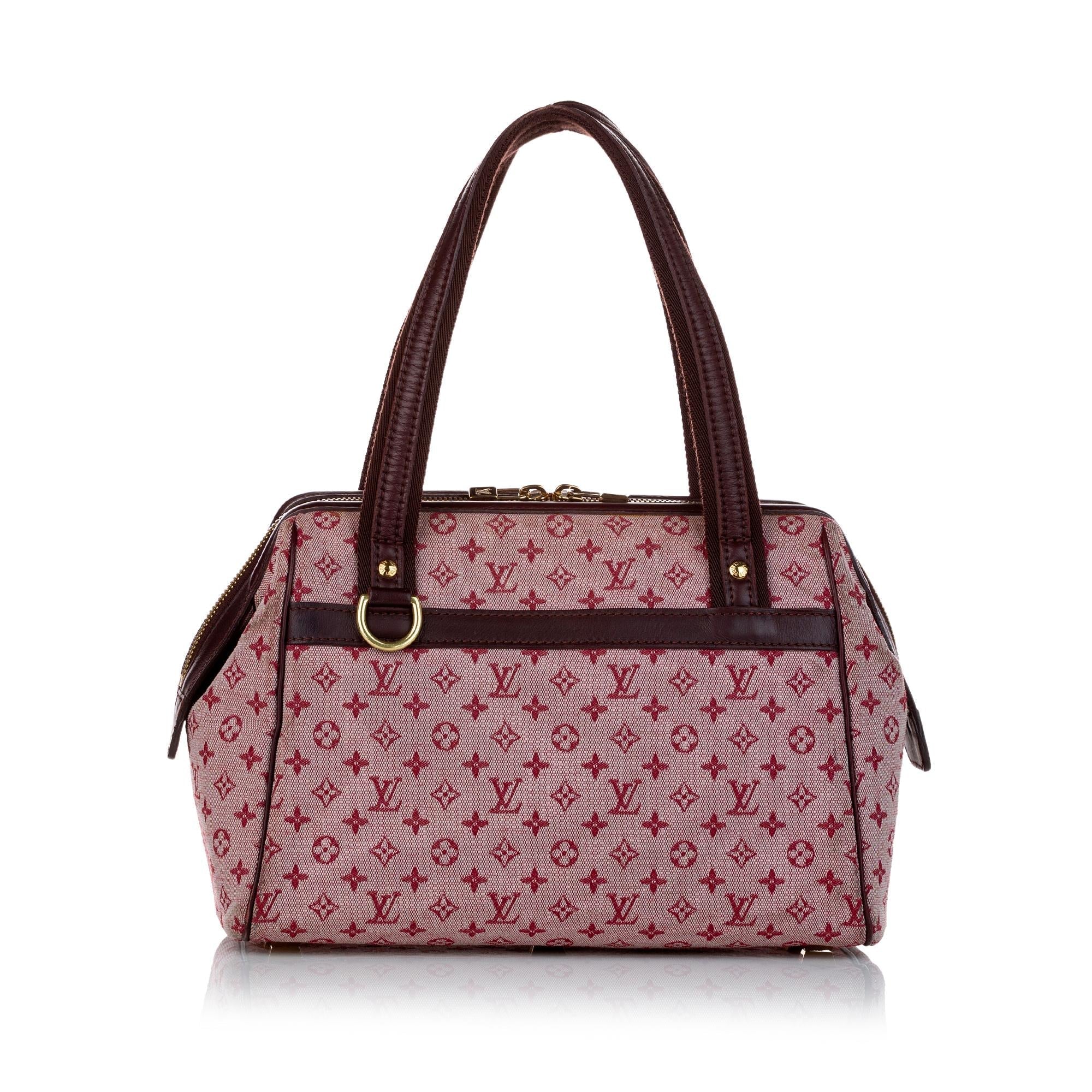 Louis Vuitton Monogram Mini Lin Josephine PM (SHG-27605)