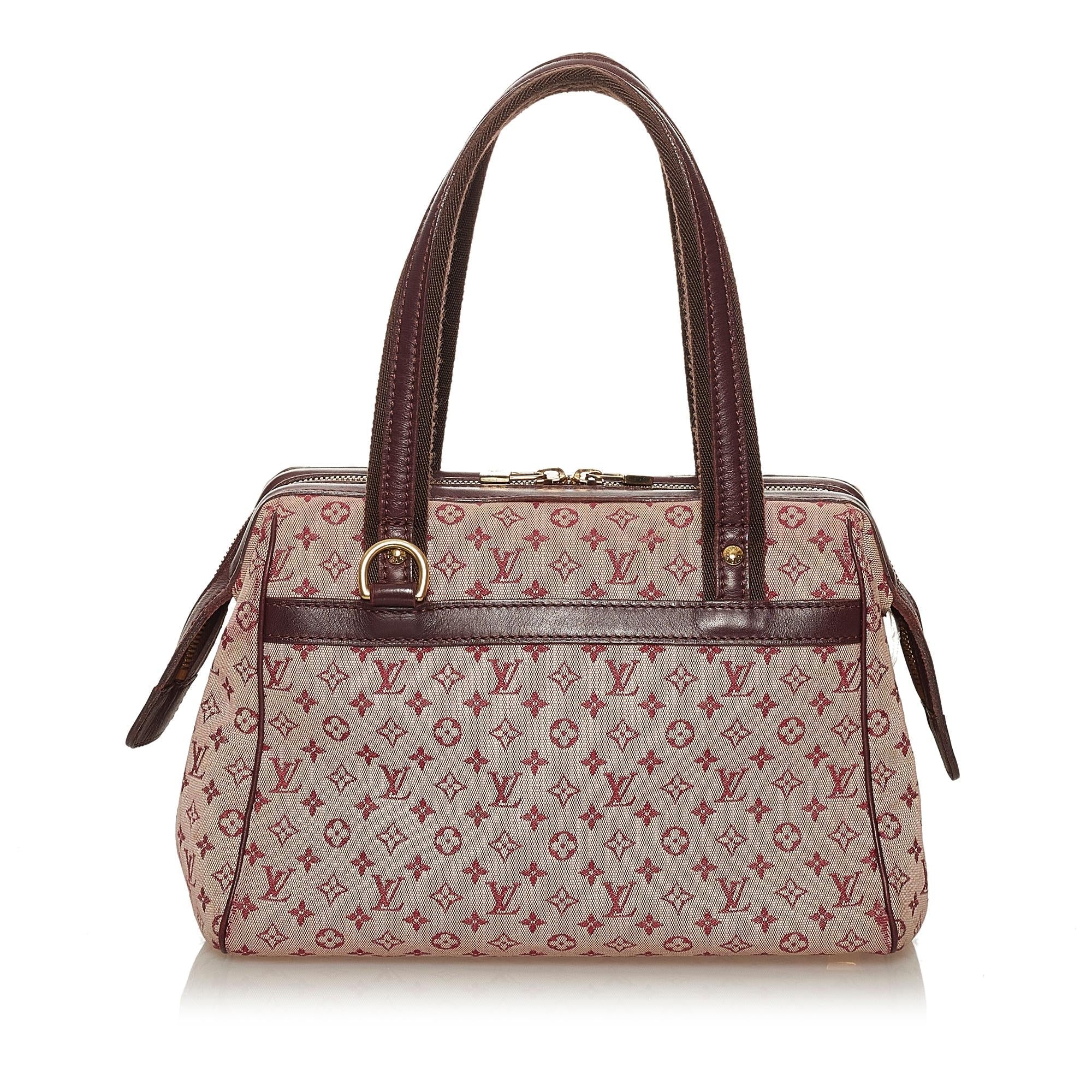 Louis Vuitton Monogram Mini Lin Josephine PM (SHG-28779)