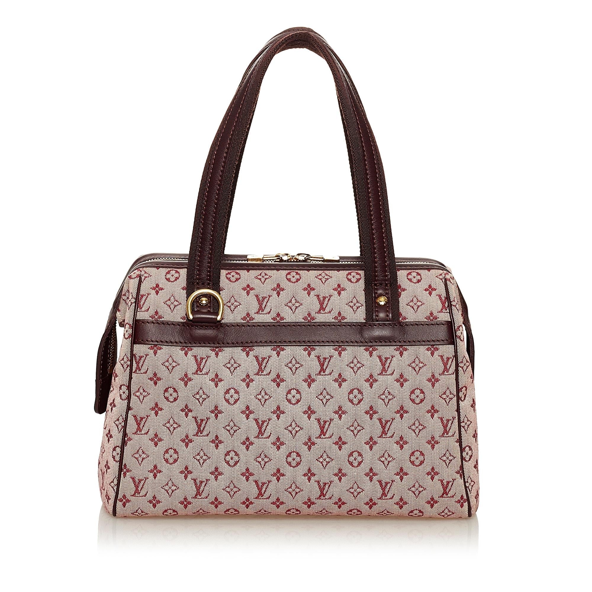 Louis Vuitton Monogram Mini Lin Josephine PM (SHG-29631)