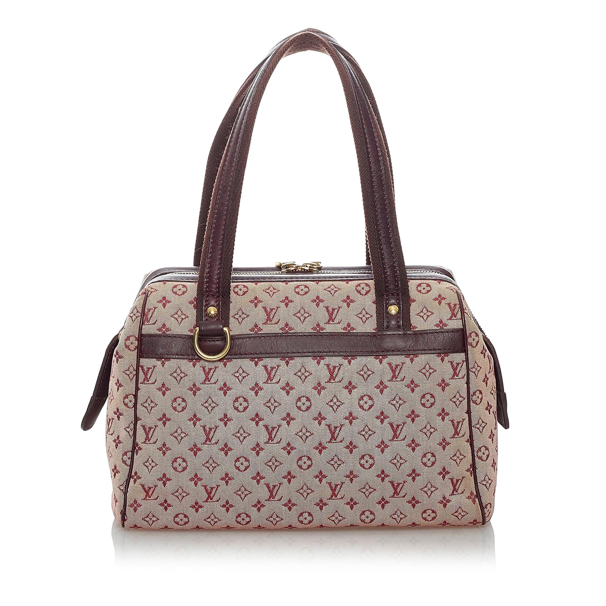 Louis Vuitton Monogram Mini Lin Josephine PM (SHG-29745)