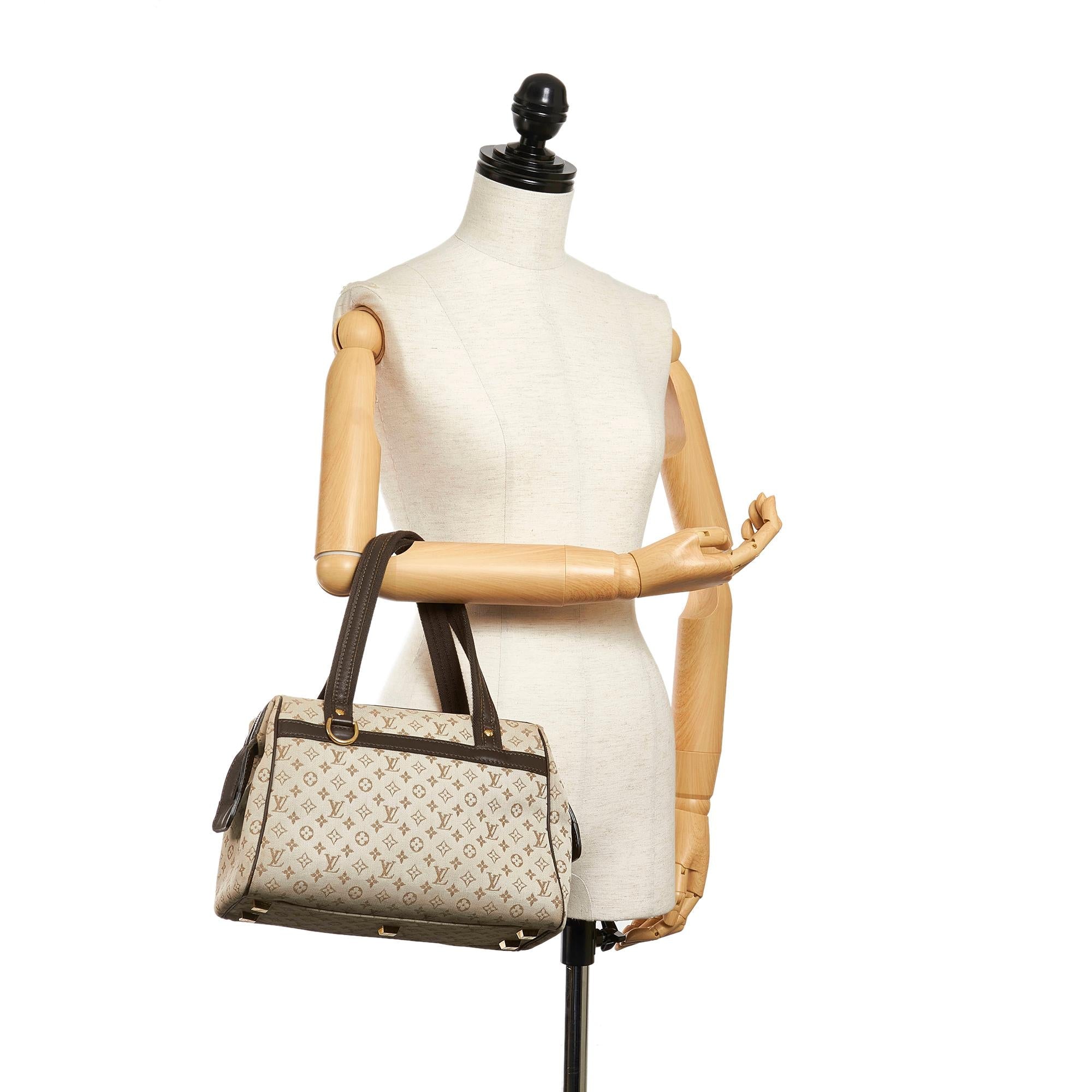 Louis Vuitton Monogram Mini Lin Josephine PM (SHG-29761)