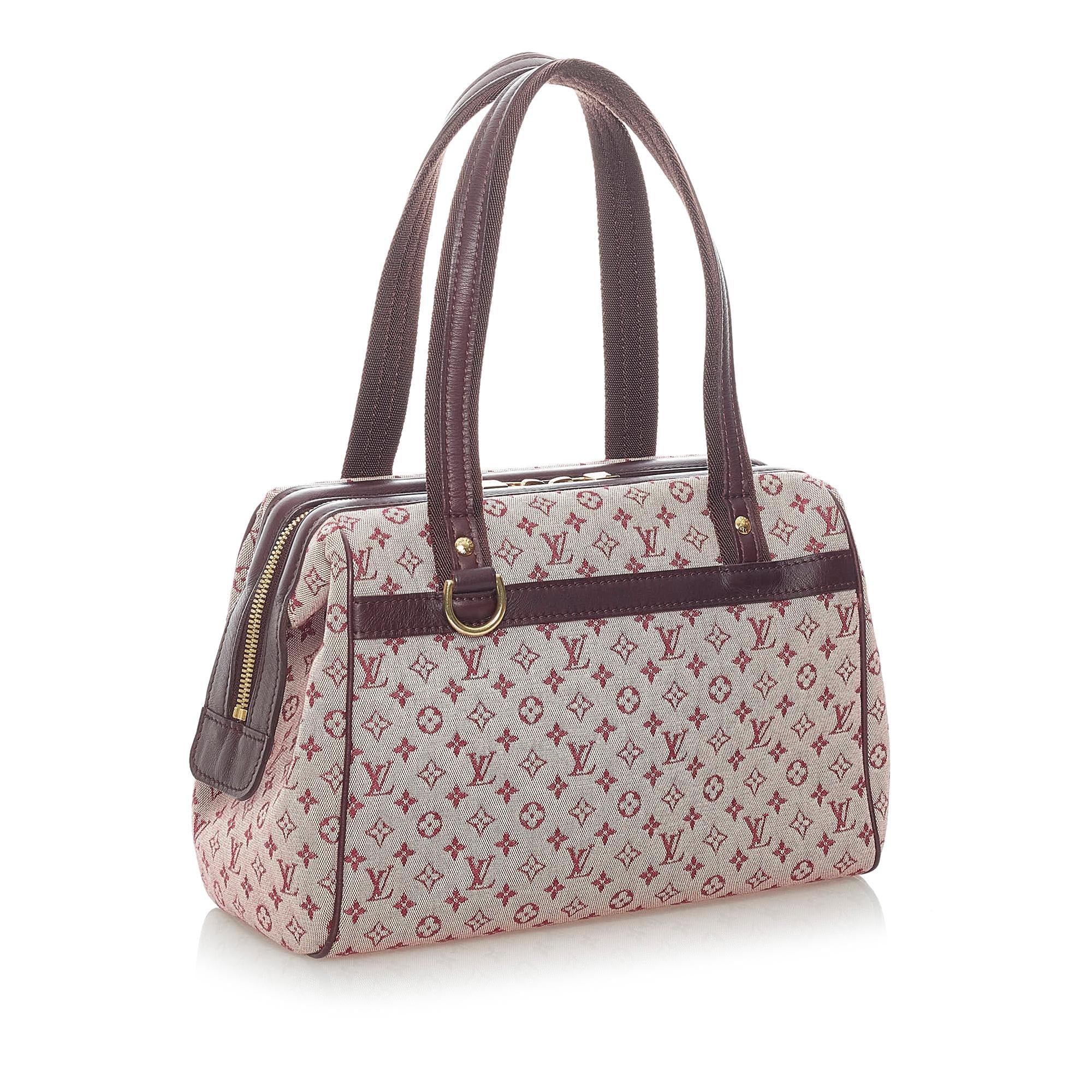 Louis Vuitton Monogram Mini Lin Josephine PM (SHG-33058)