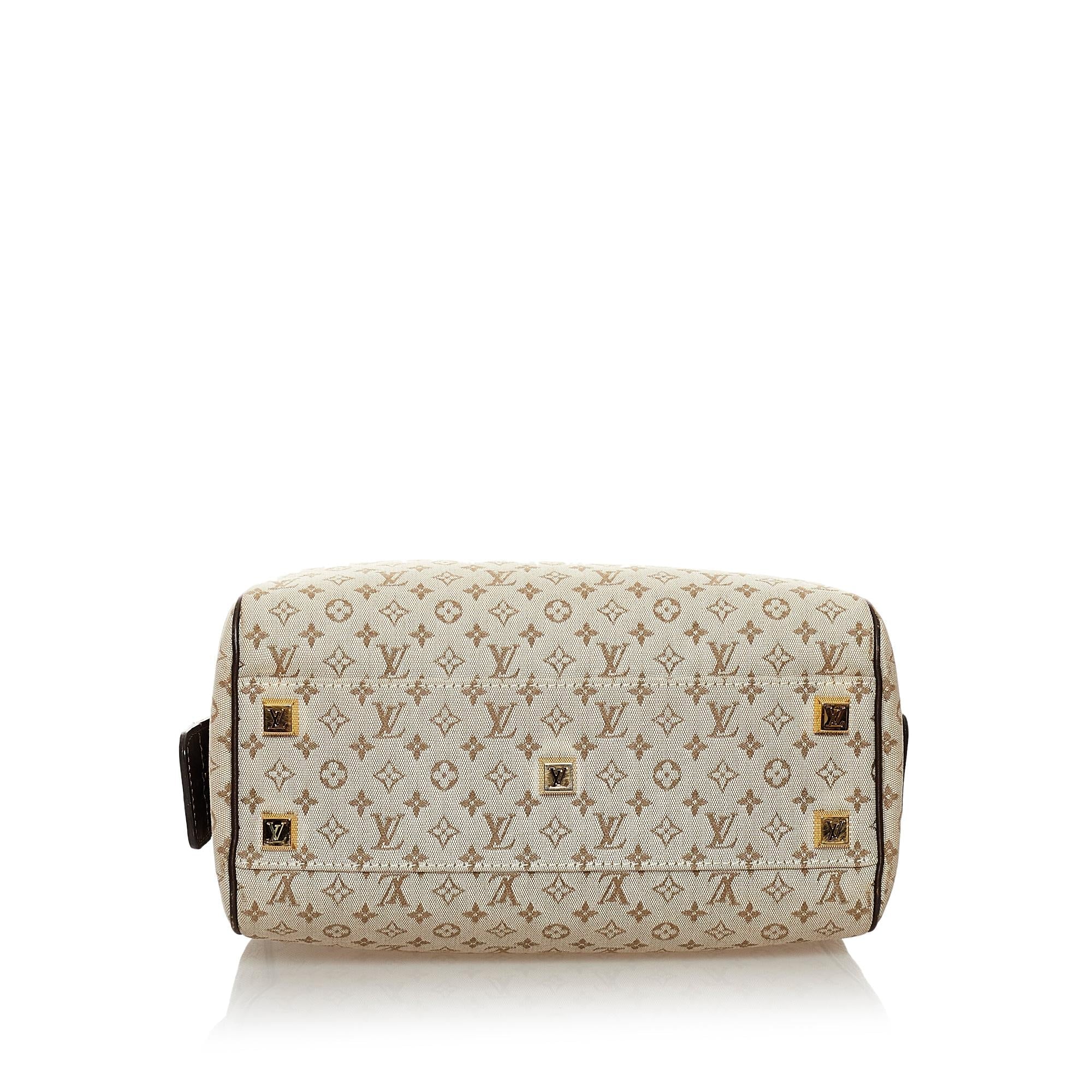 Louis Vuitton Monogram Mini Lin Josephine PM (SHG-36375)