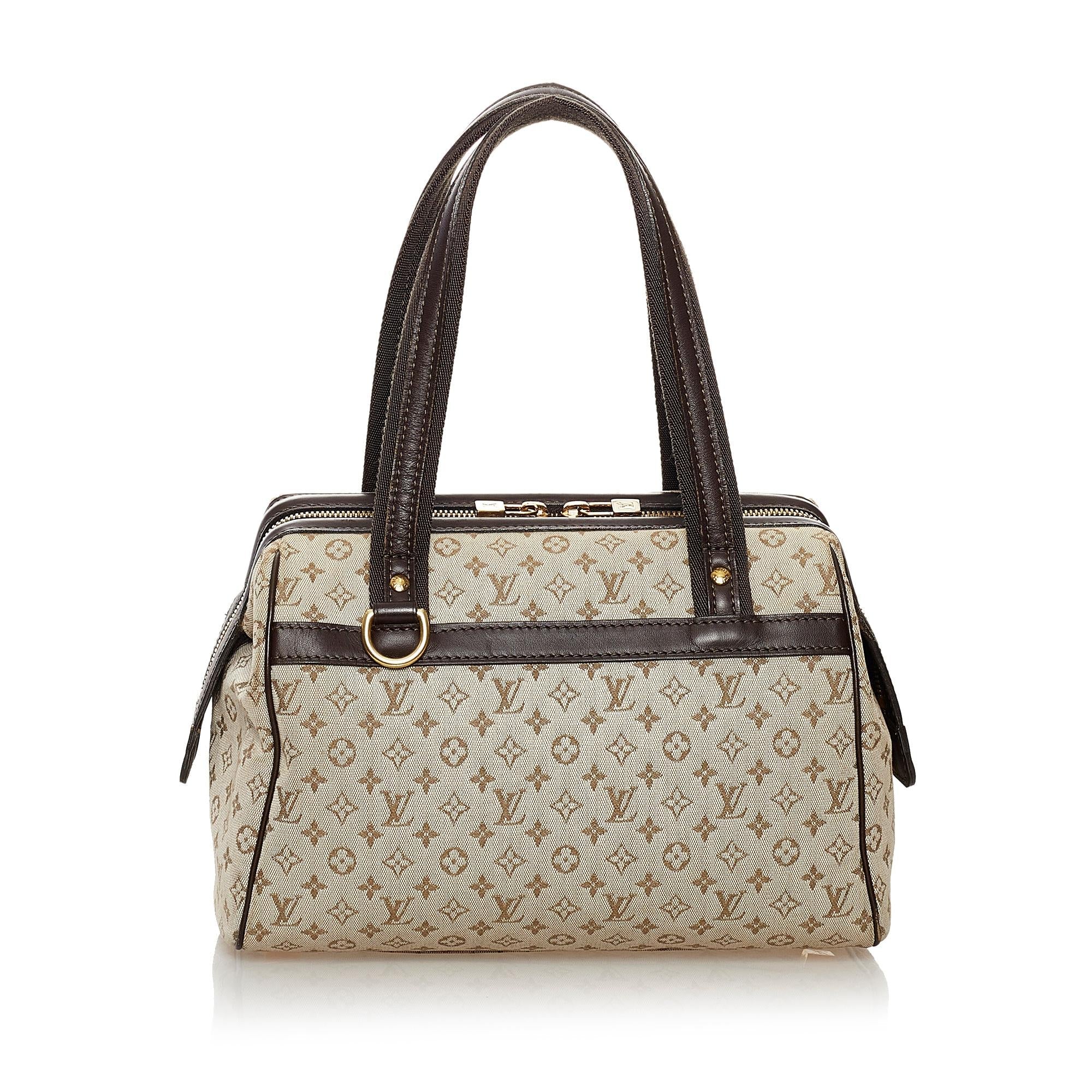 Louis Vuitton Monogram Mini Lin Josephine PM (SHG-36375)