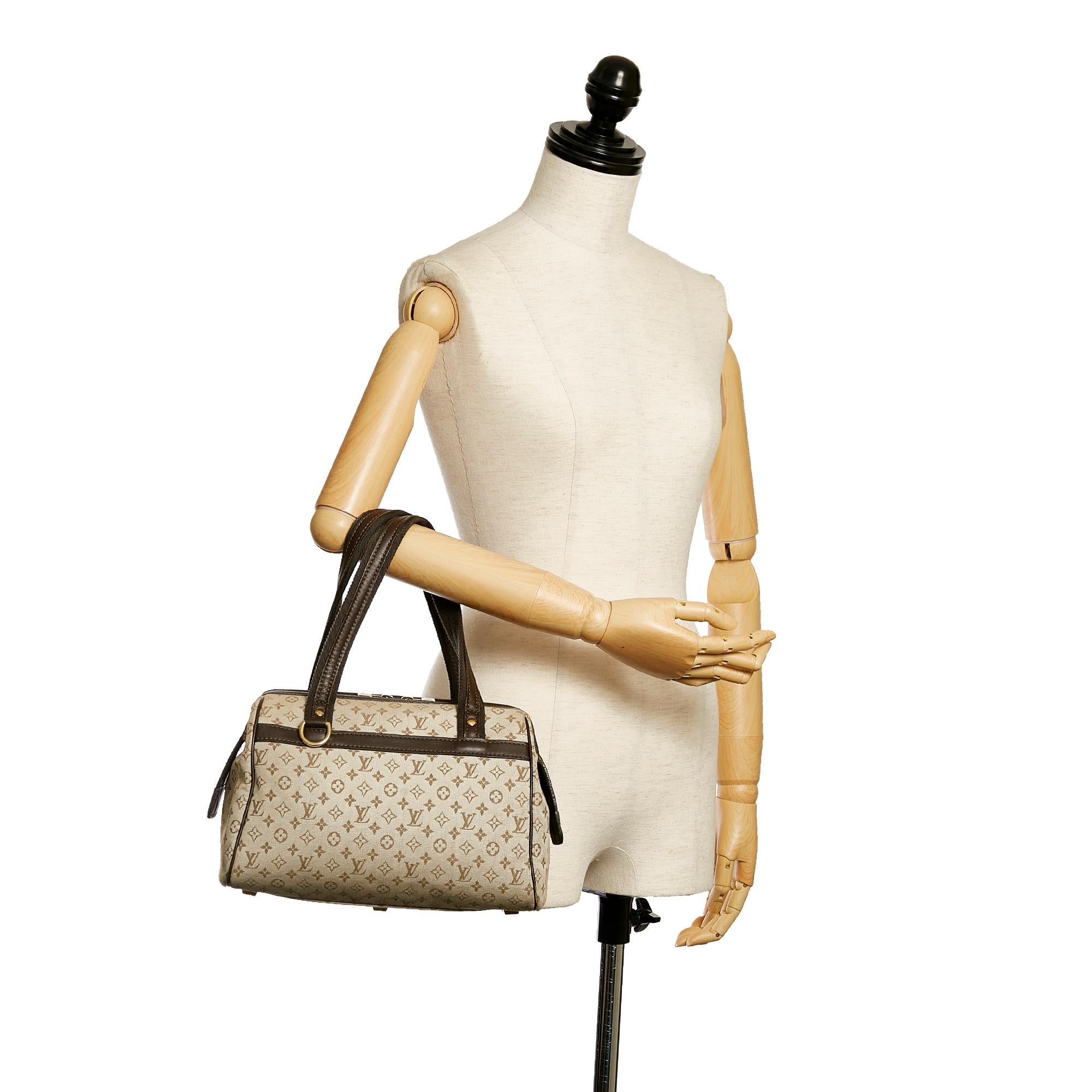 Louis Vuitton Monogram Mini Lin Josephine PM (SHG-36375)
