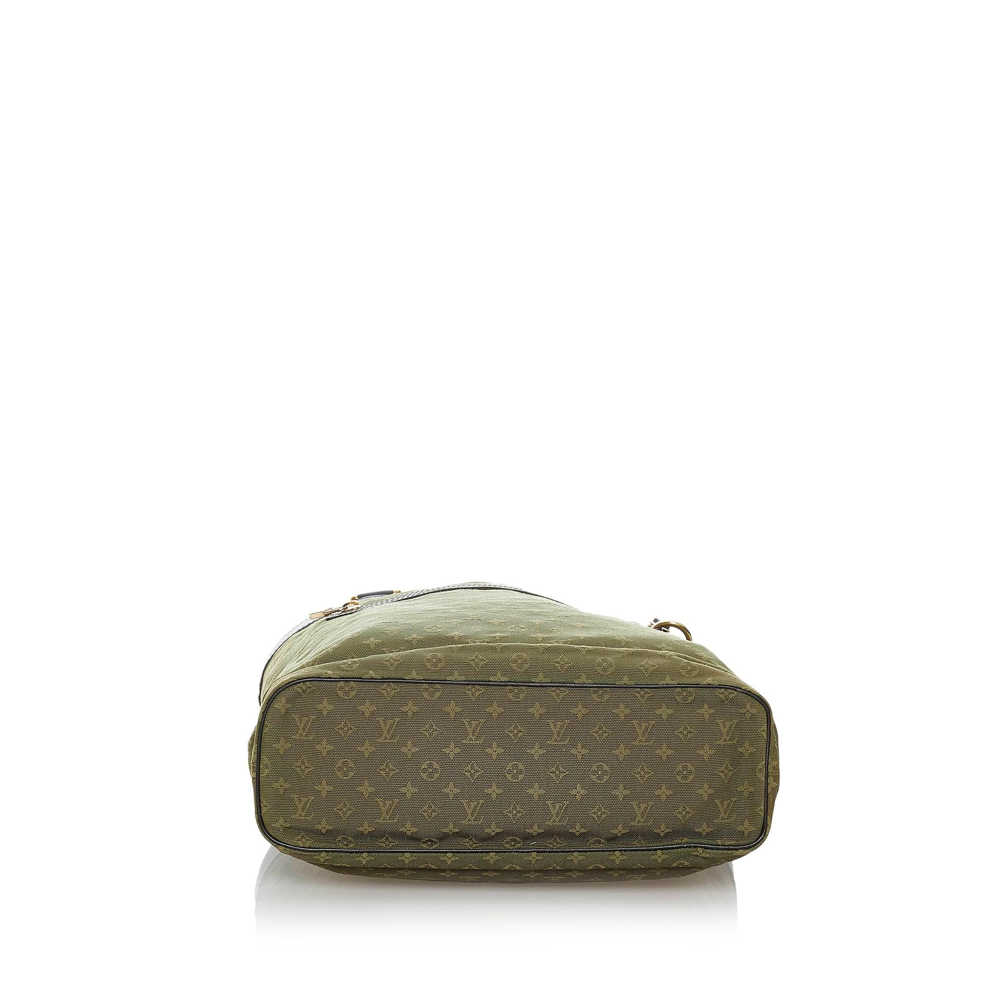 Louis Vuitton Monogram Mini Lin Lucille GM (SHG-30168)