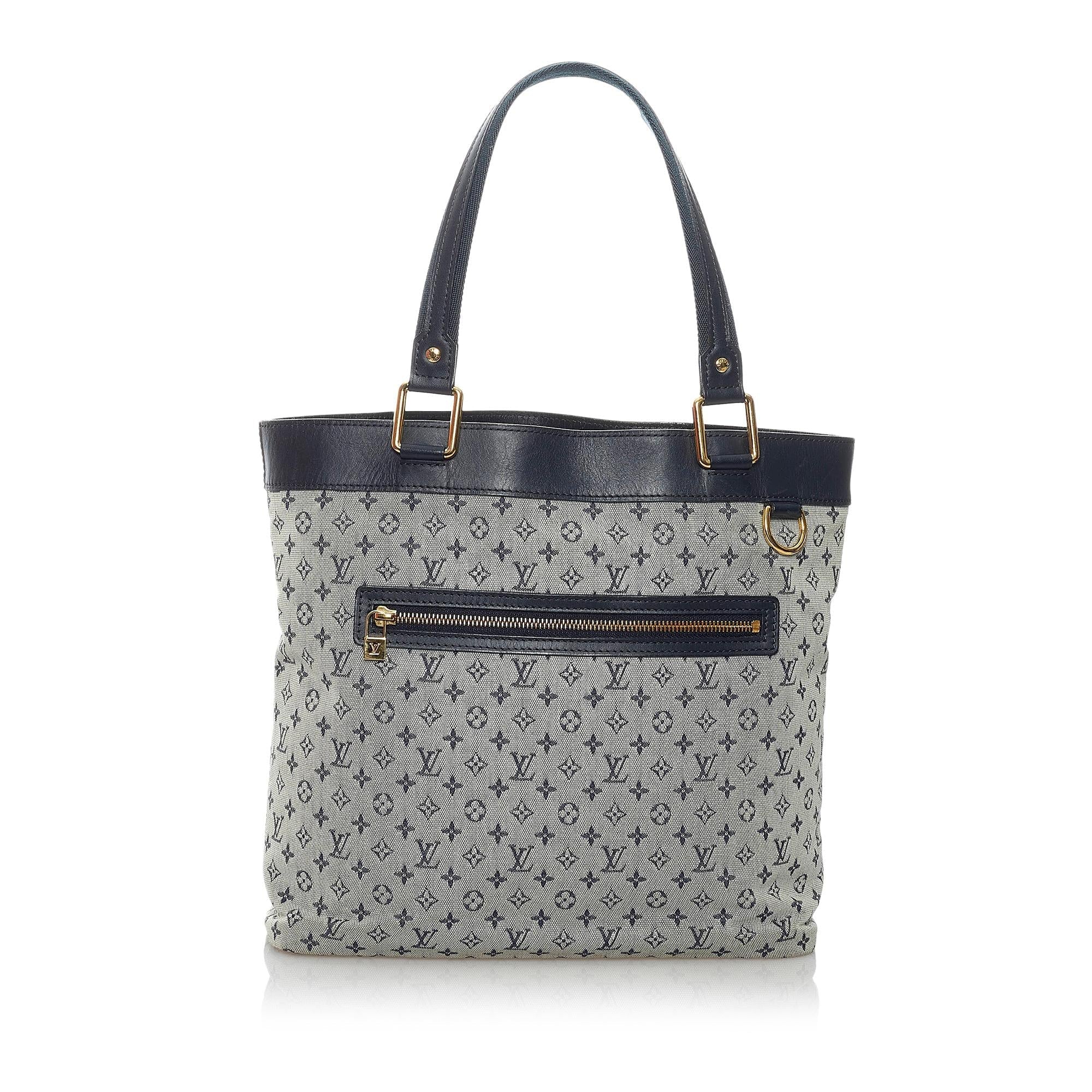 Louis Vuitton Monogram Mini Lin Lucille GM (SHG-30170)