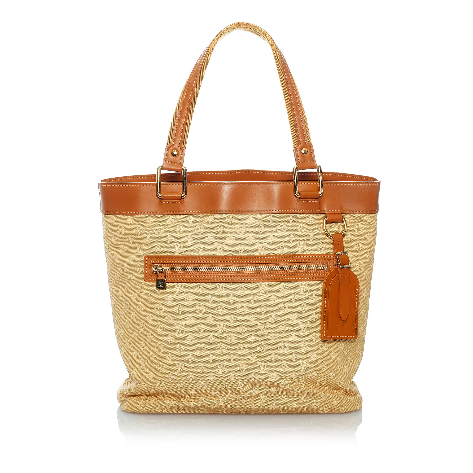 Louis Vuitton Monogram Mini Lin Lucille GM (SHG-30218)