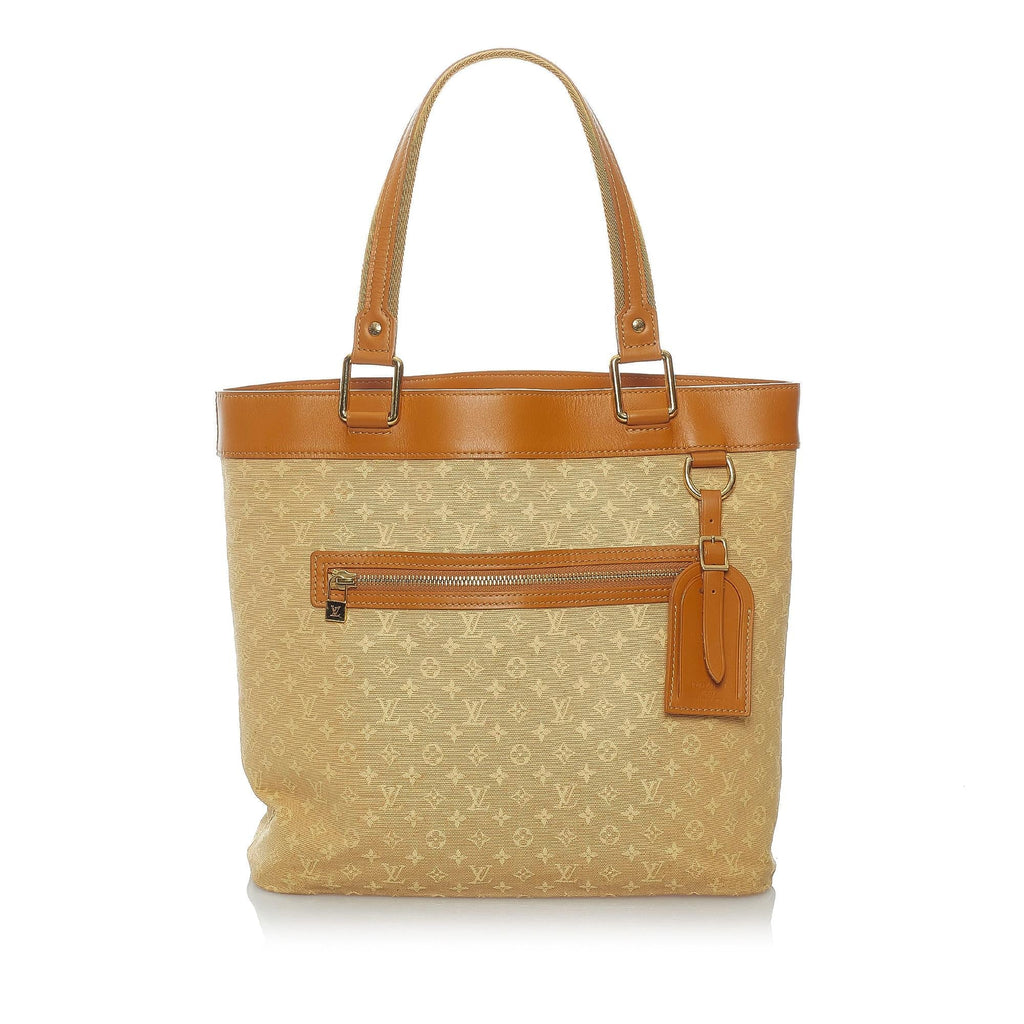 Louis Vuitton Monogram Mini Lin Lucille GM (SHG-31087)