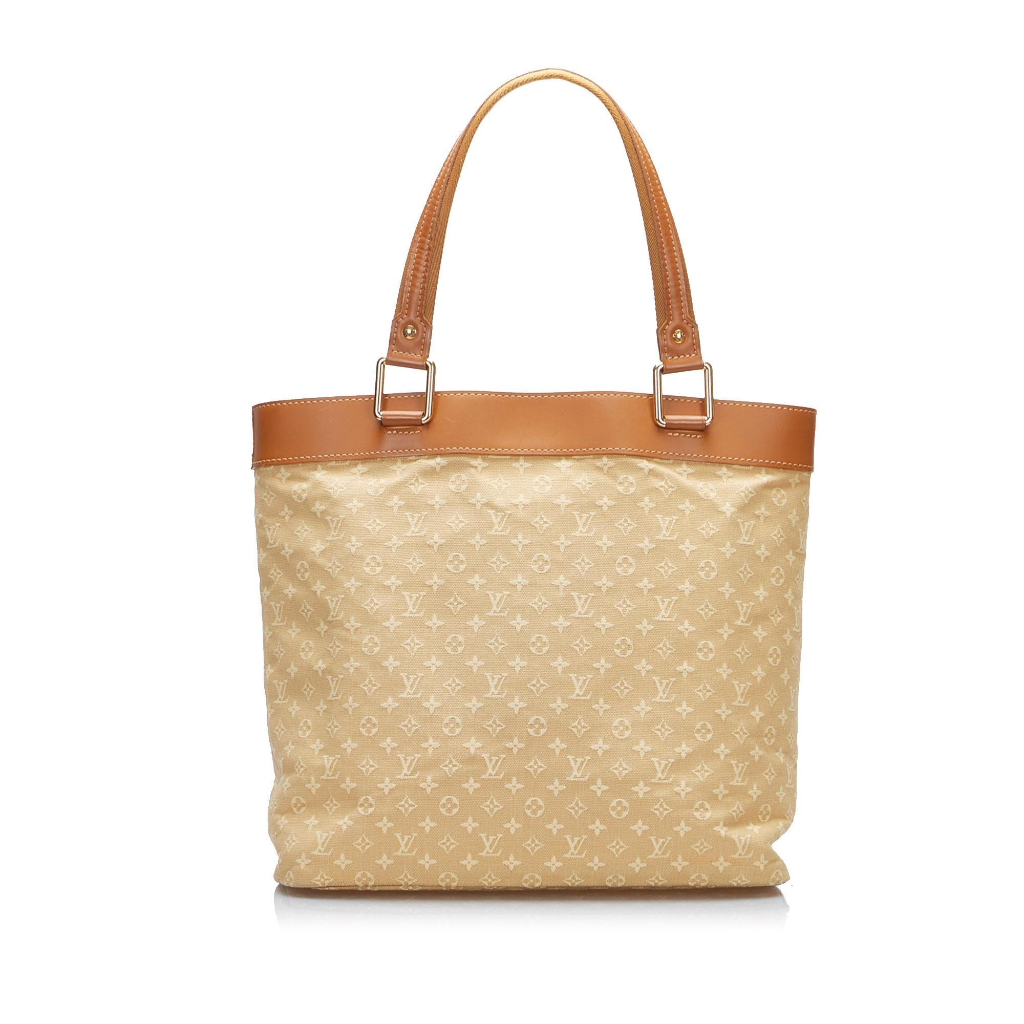 Louis Vuitton Monogram Mini Lin Lucille GM (SHG-TPILeo)