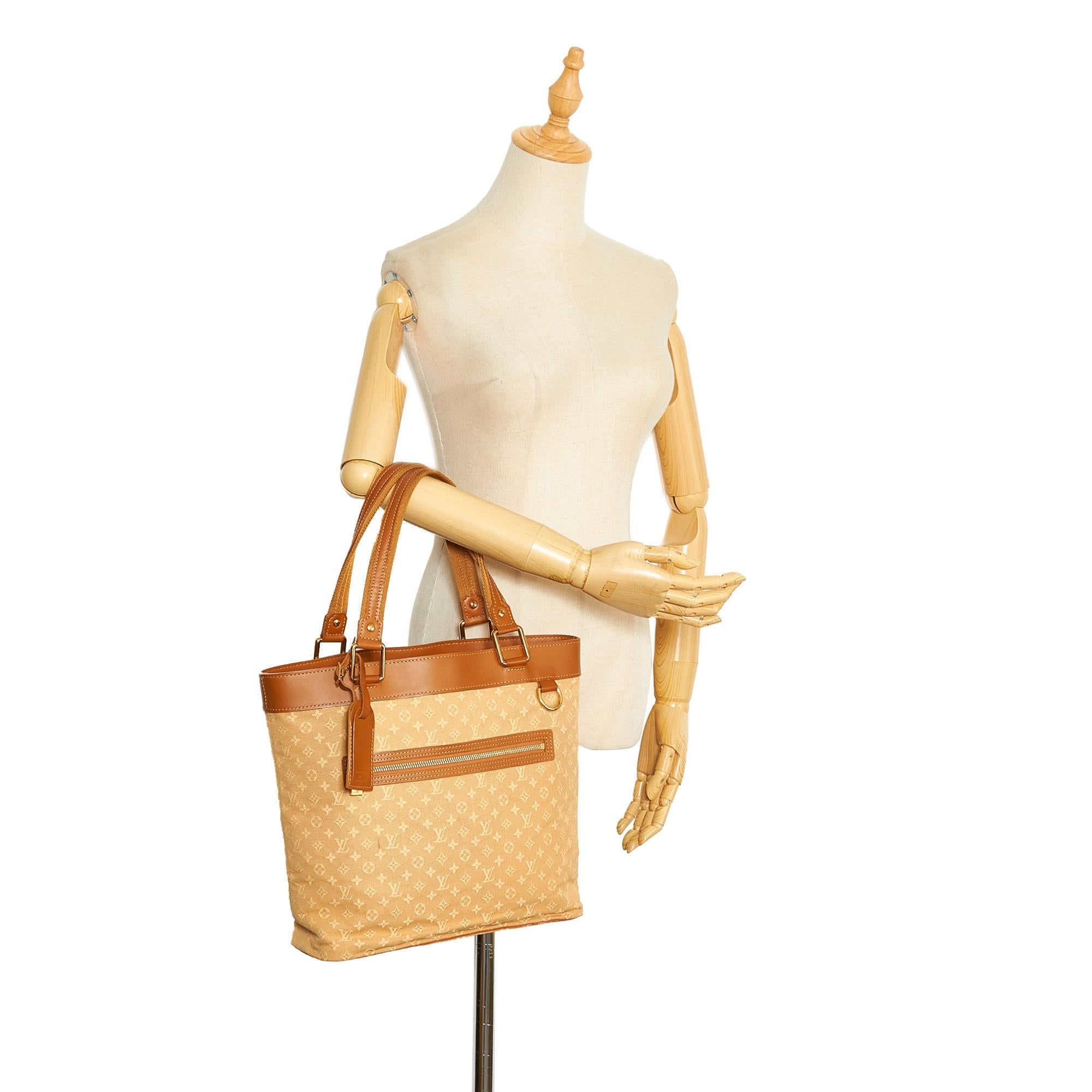 Louis Vuitton Monogram Mini Lin Lucille GM (SHG-TPILeo)