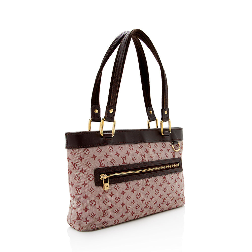 Louis Vuitton Monogram Mini Lin Lucille PM Tote - FINAL SALE (SHF-15075)