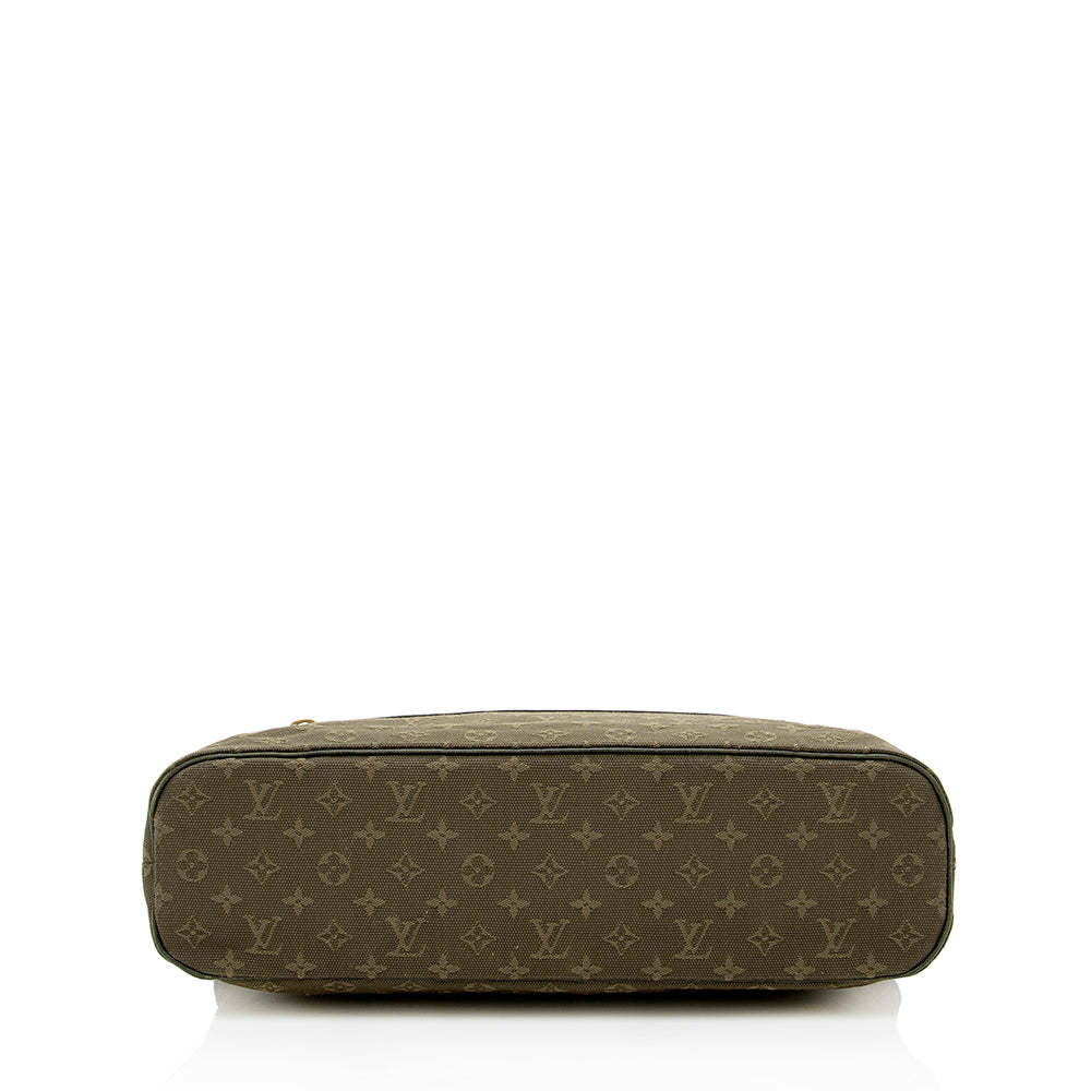 Louis Vuitton Monogram Mini Lin Lucille PM Tote - FINAL SALE (SHF-14863)