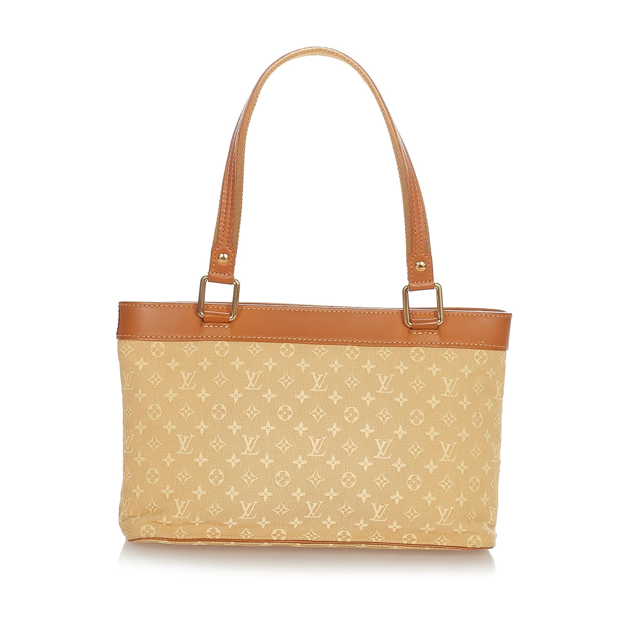 Louis Vuitton Monogram Mini Lin Lucille PM (SHG-23206)