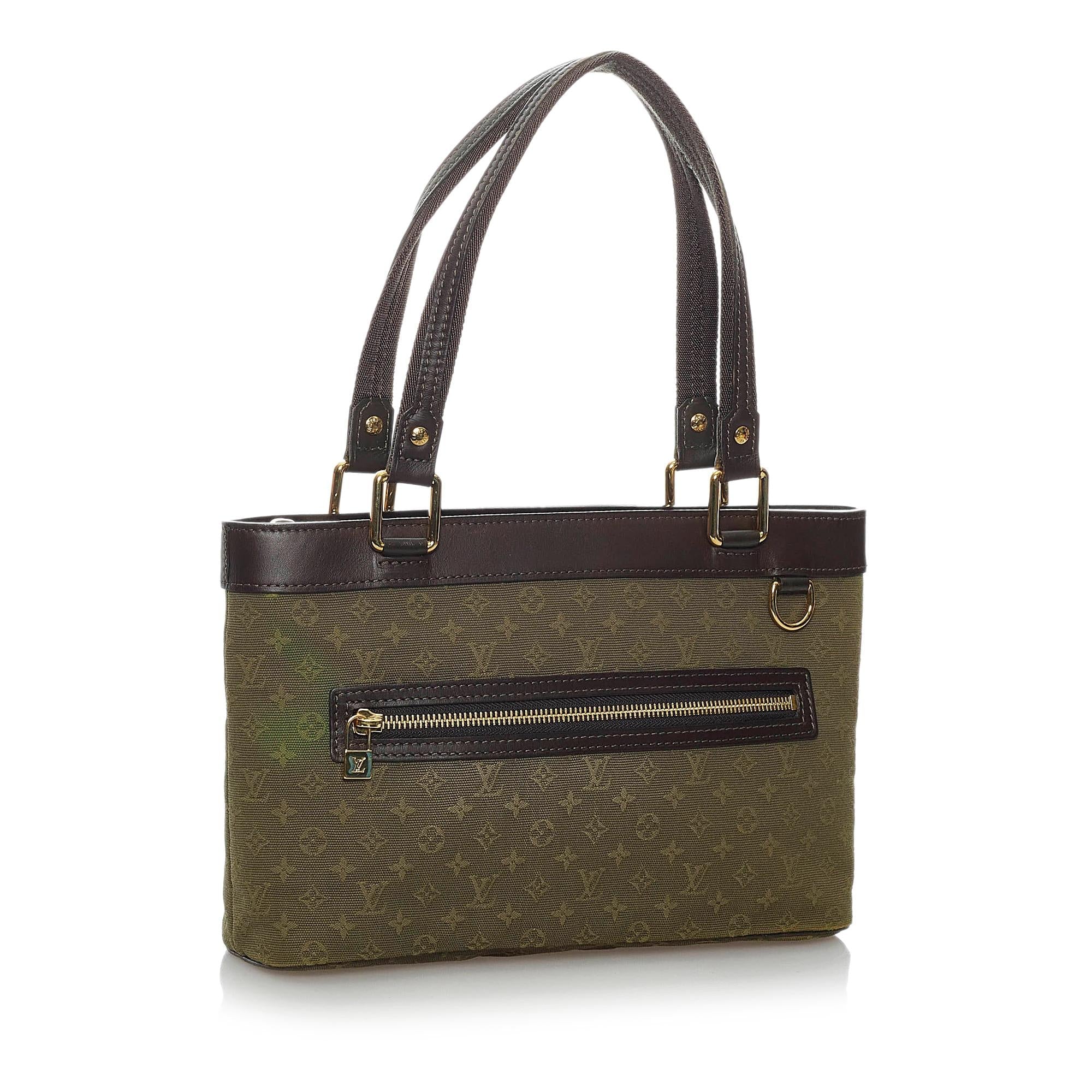 Louis Vuitton Monogram Mini Lin Lucille PM (SHG-29319)