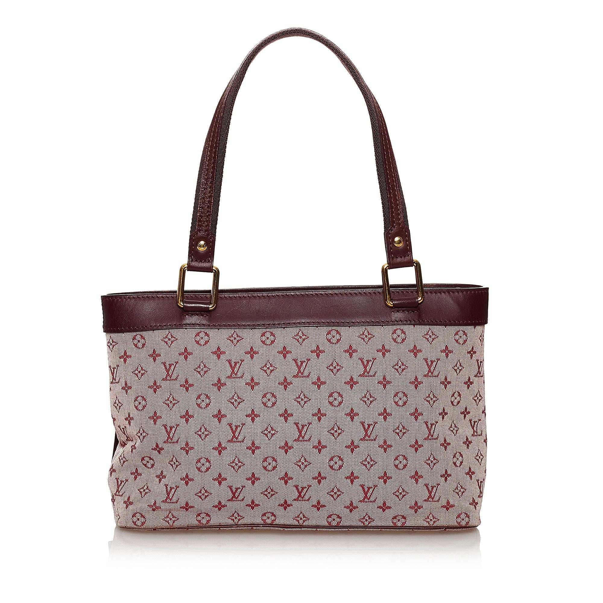 Louis Vuitton Monogram Mini Lin Lucille PM (SHG-29734)
