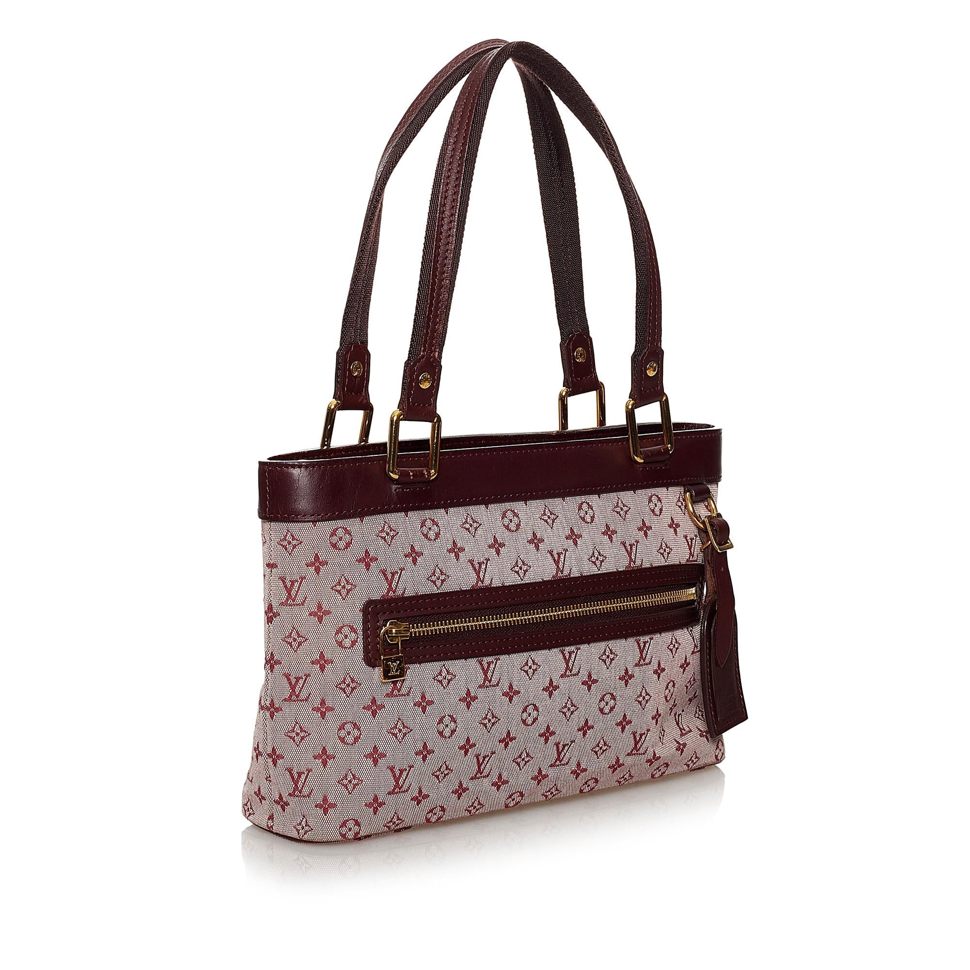 Louis Vuitton Monogram Mini Lin Lucille PM (SHG-29734)