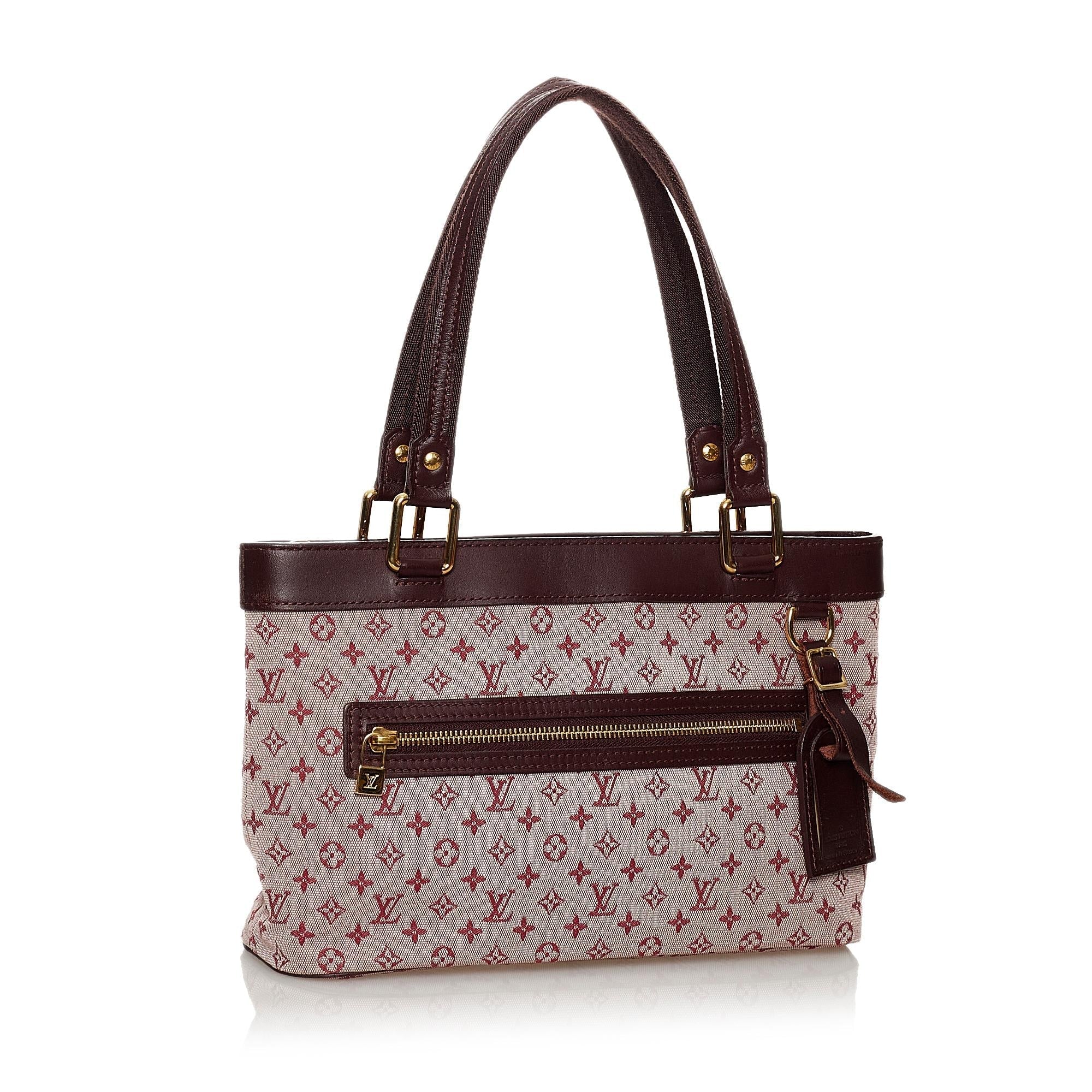 Louis Vuitton Monogram Mini Lin Lucille PM (SHG-29943)