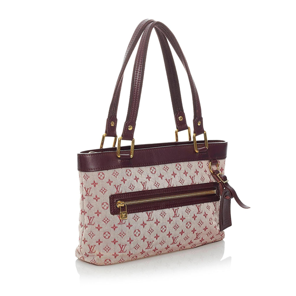 Louis Vuitton Monogram Mini Lin Lucille PM (SHG-30191)