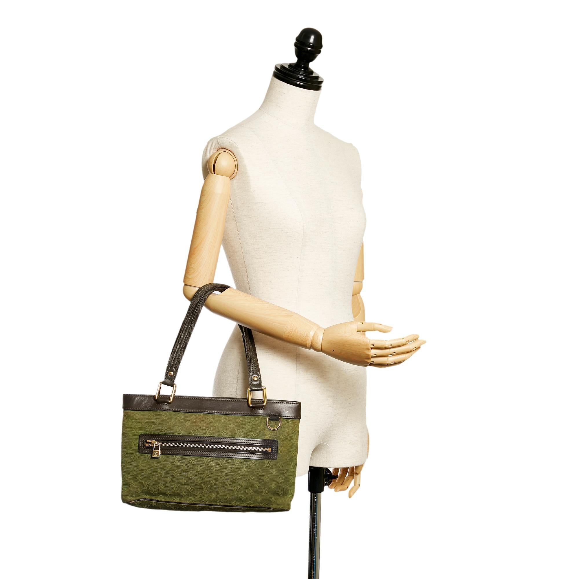 Louis Vuitton Monogram Mini Lin Lucille PM (SHG-33158)