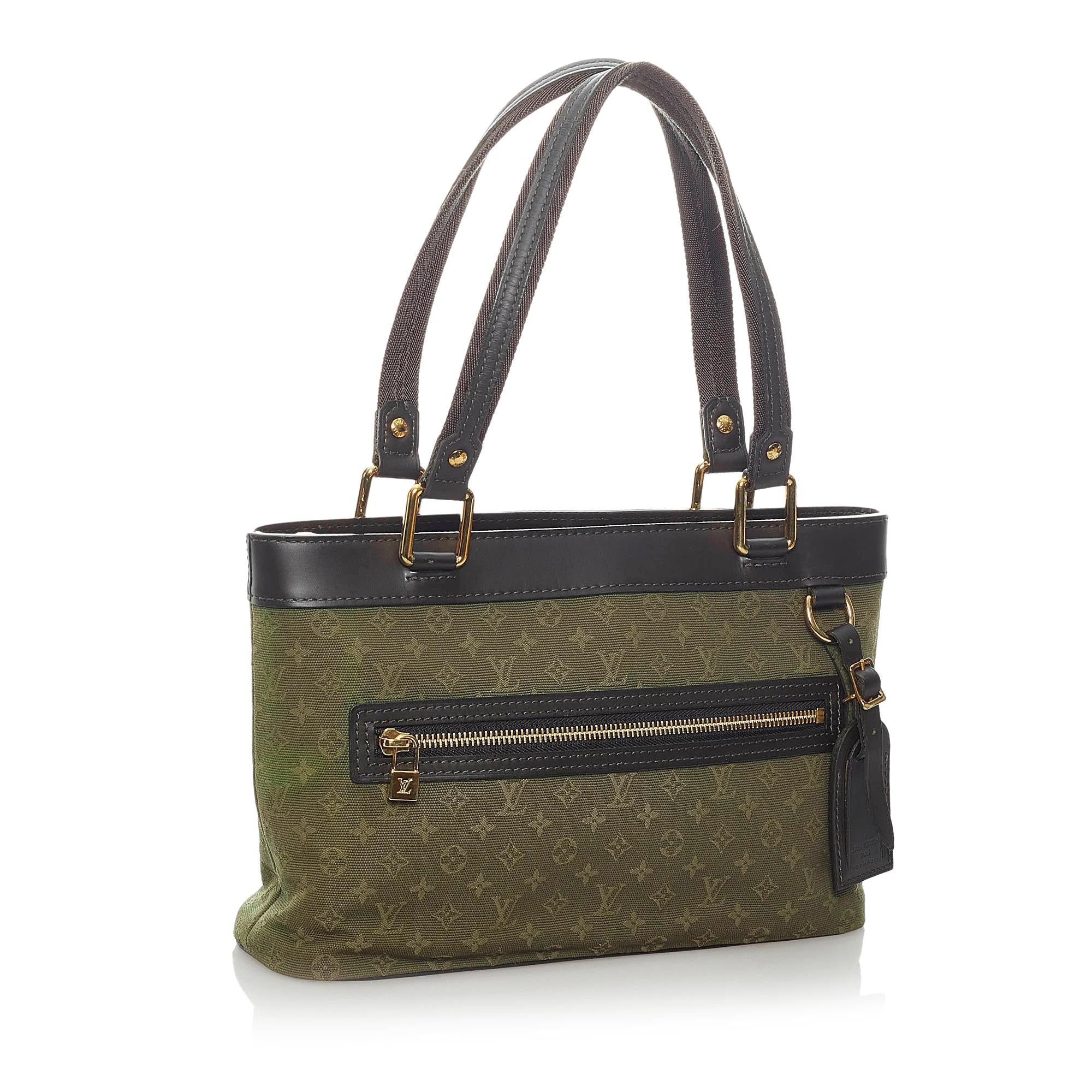 Louis Vuitton Monogram Mini Lin Lucille PM (SHG-33421)