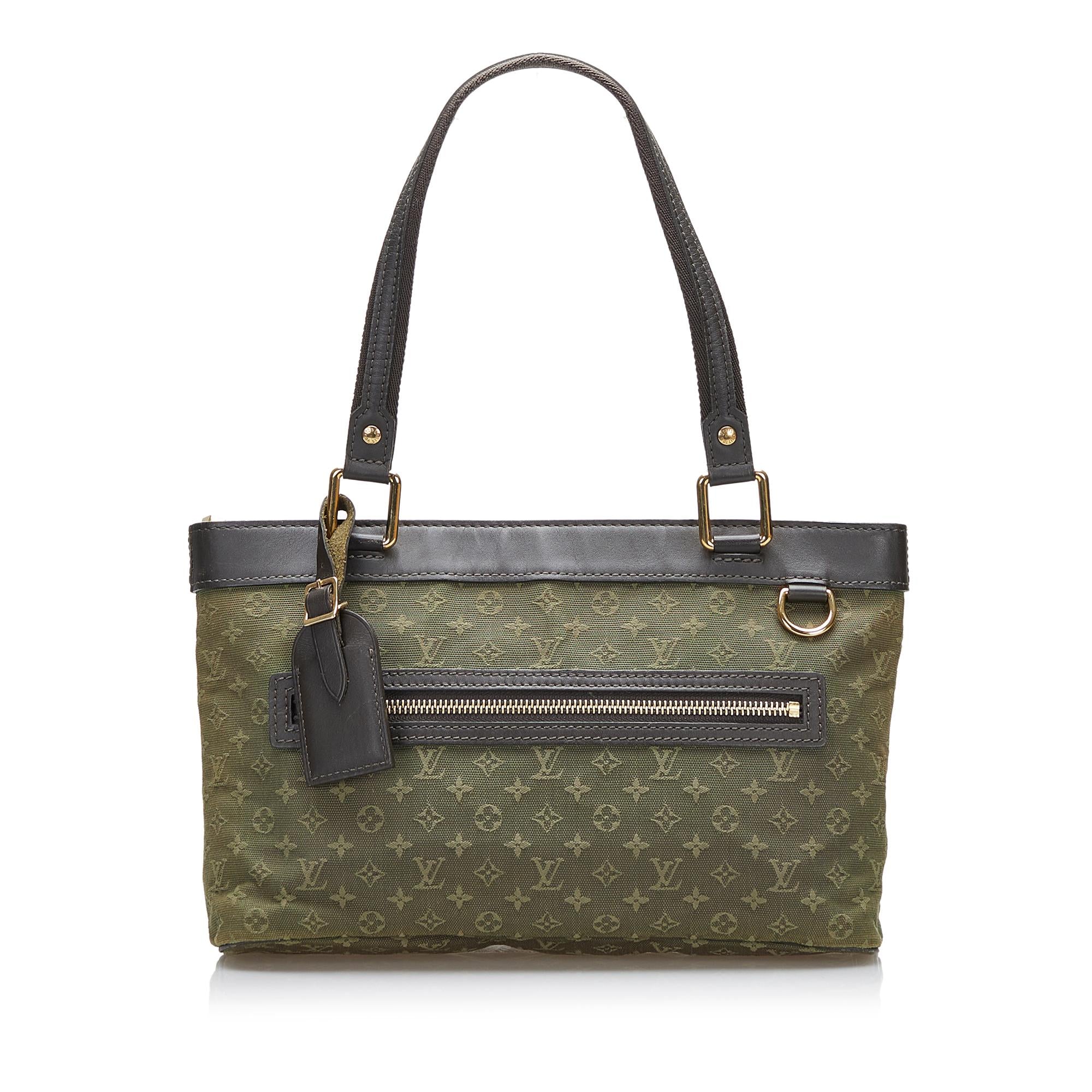 Louis Vuitton Monogram Mini Lin Lucille PM (SHG-lqA8SV)