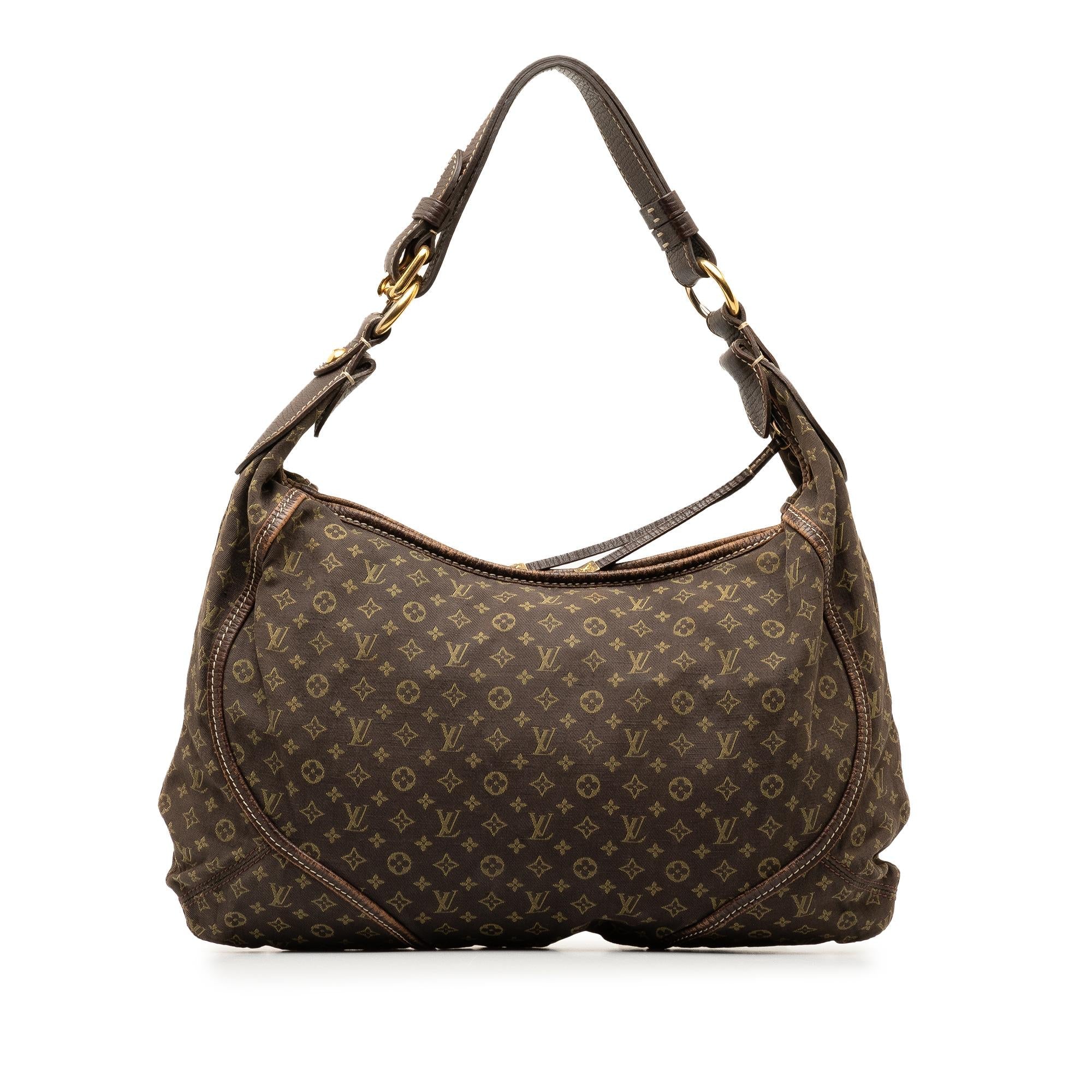 Louis Vuitton Monogram Mini Lin Manon MM (SHG-lGfbJ1)