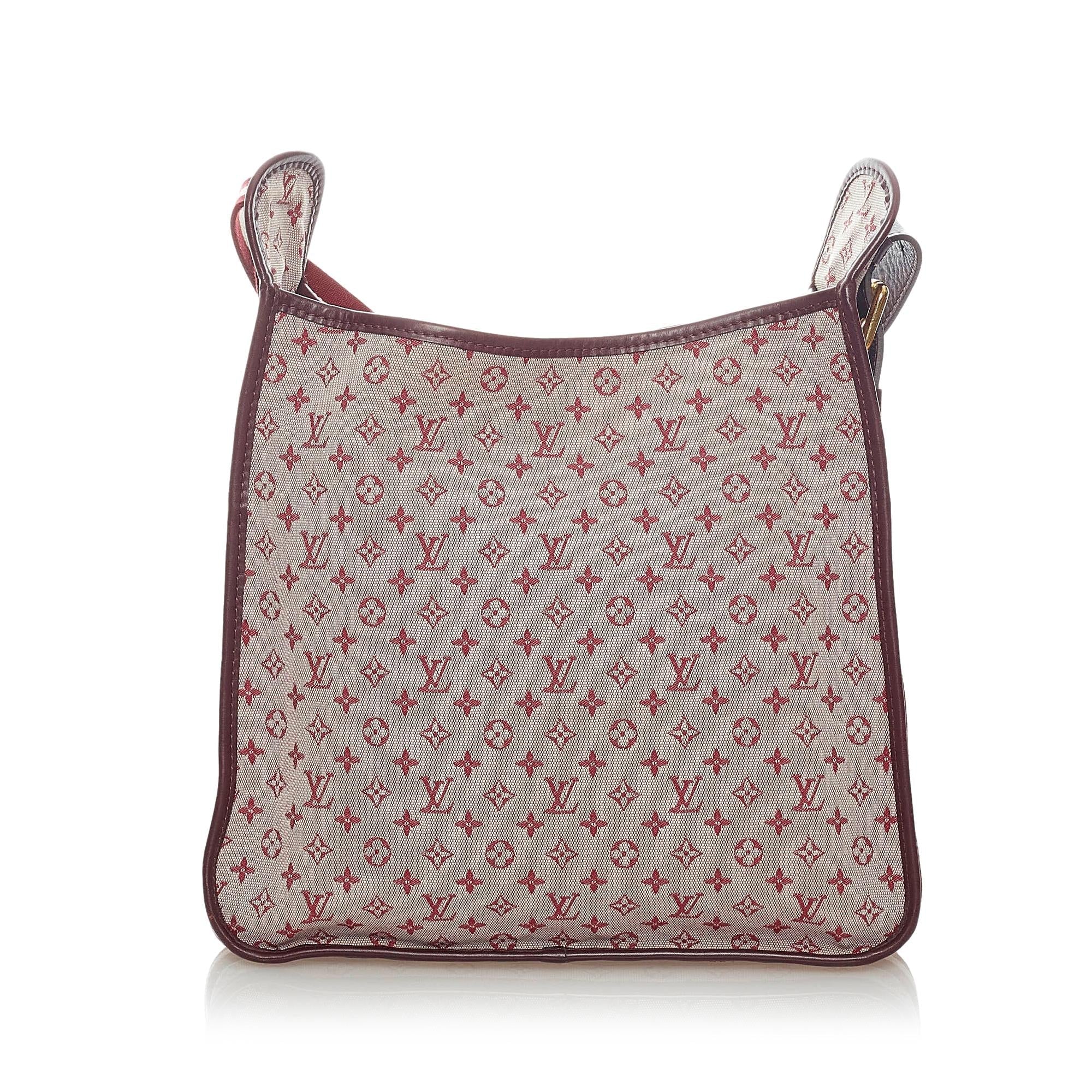 Louis Vuitton Monogram Mini Lin Mary Kate Besace (SHG-33545)