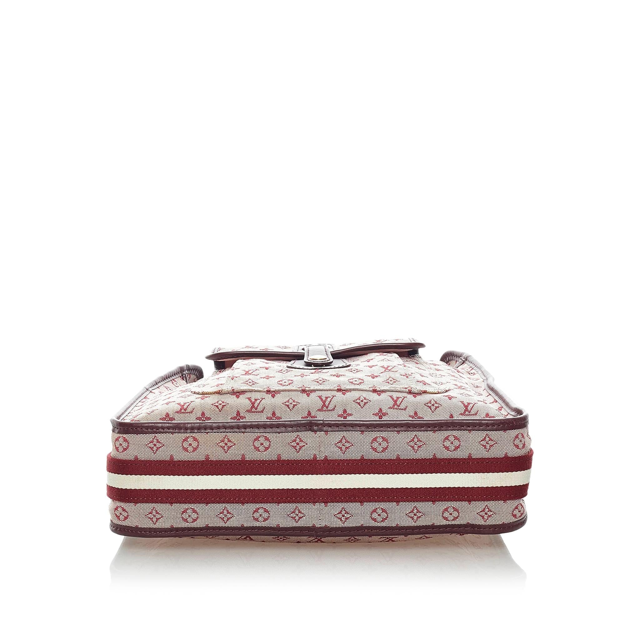 Louis Vuitton Monogram Mini Lin Mary Kate Besace (SHG-33545)