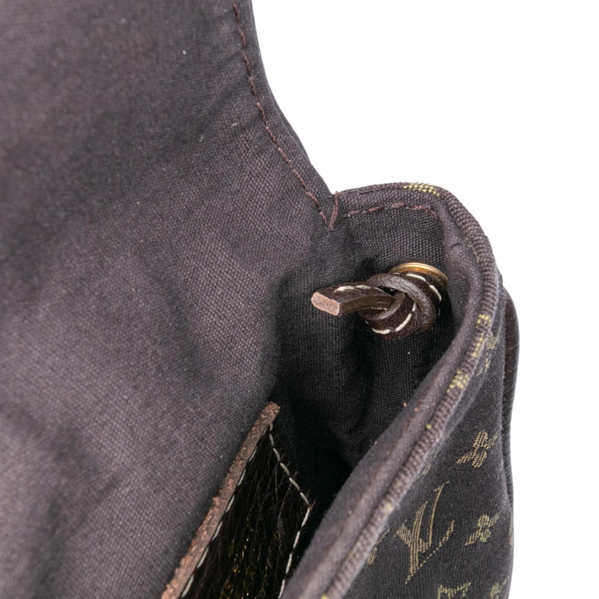 Louis Vuitton Monogram Mini Lin Pochette Cancun