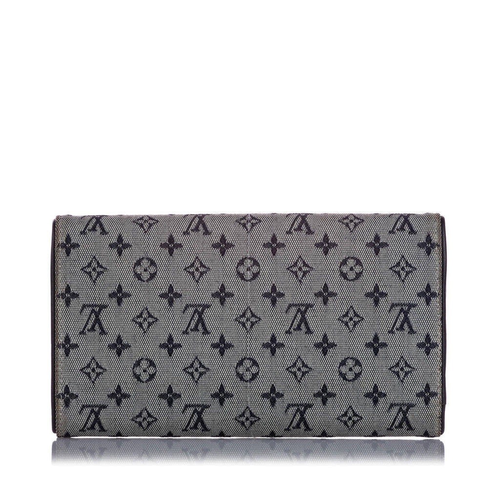 Louis Vuitton Monogram Mini Lin Porte Tresor International Wallet (SHG-D3x9pf)