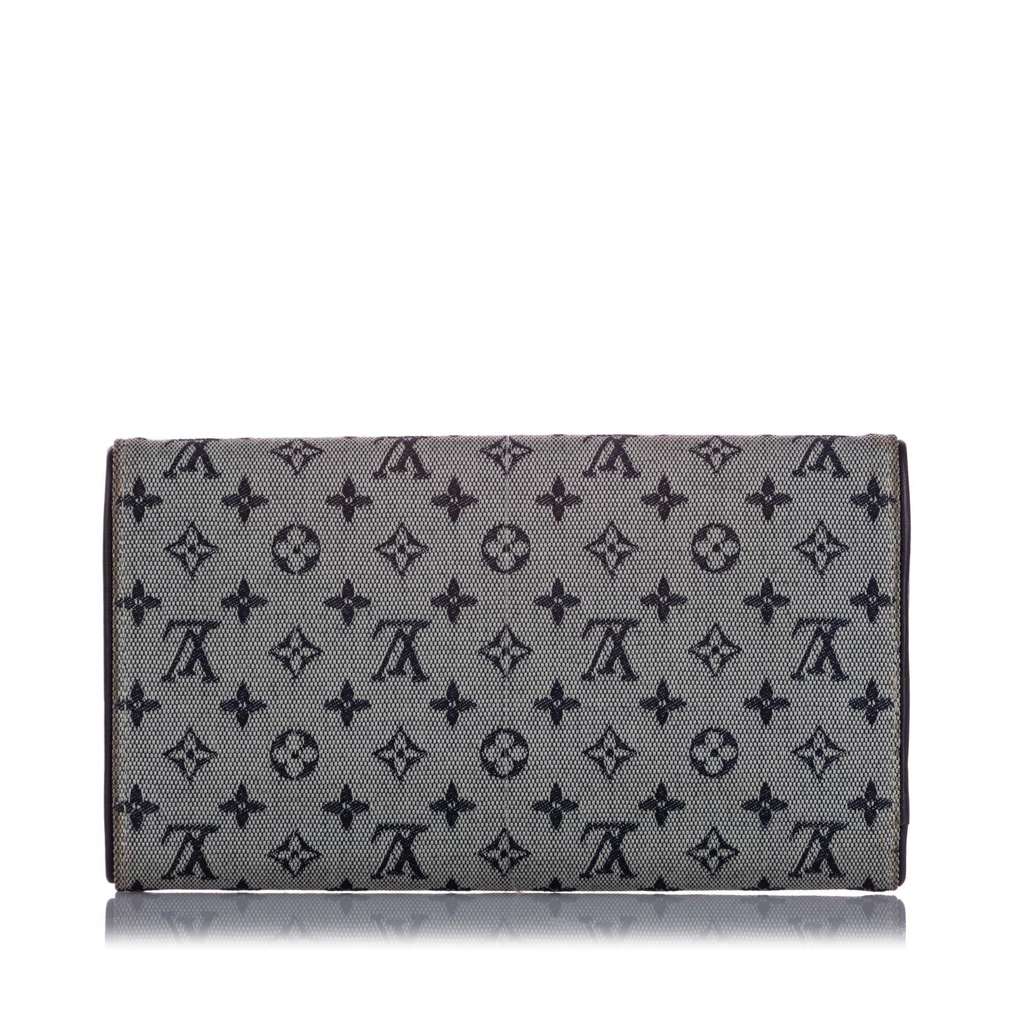 Louis Vuitton Monogram Mini Lin Porte Tresor International Wallet (SHG-D3x9pf)