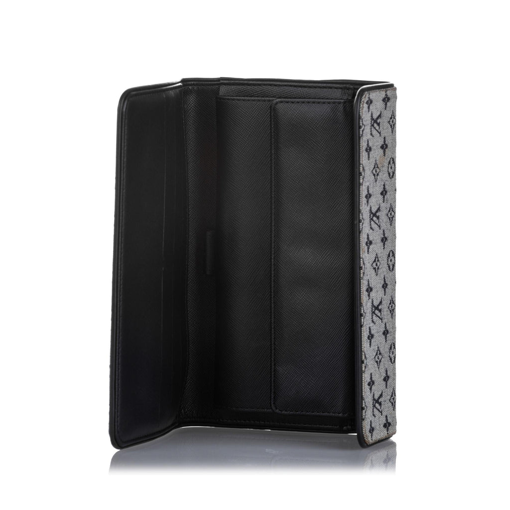 Louis Vuitton Monogram Mini Lin Porte Tresor International Wallet (SHG-D3x9pf)
