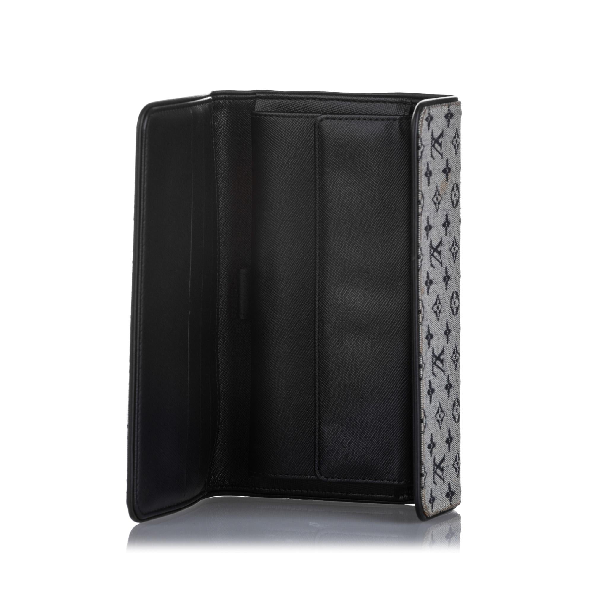 Louis Vuitton Monogram Mini Lin Porte Tresor International Wallet (SHG-D3x9pf)