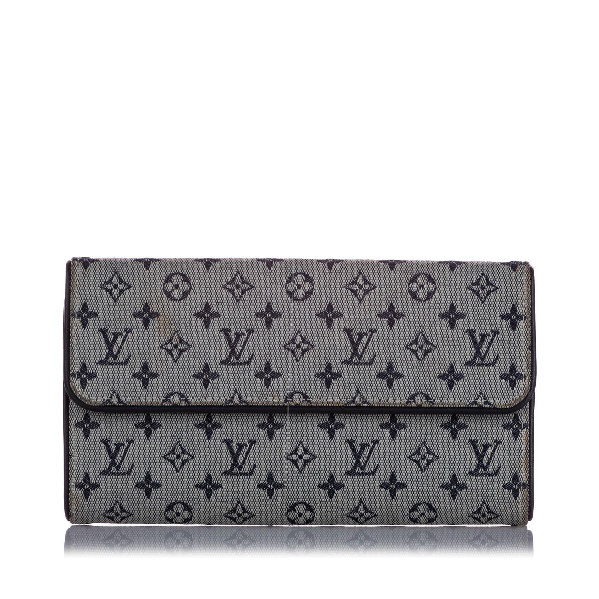 Louis Vuitton Monogram Mini Lin Porte Tresor International Wallet (SHG-D3x9pf)