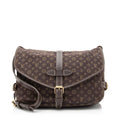 Louis Vuitton Monogram Mini Lin Saumur 30 Messenger Bag (SHF-S99Fys)