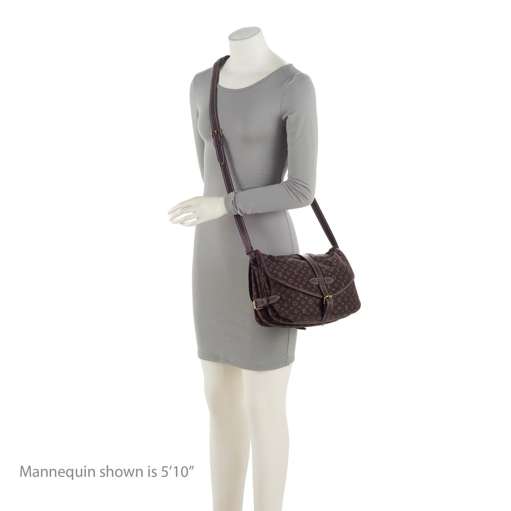 Louis Vuitton Monogram Mini Lin Saumur 30 Messenger (SHF-VmMTu9)