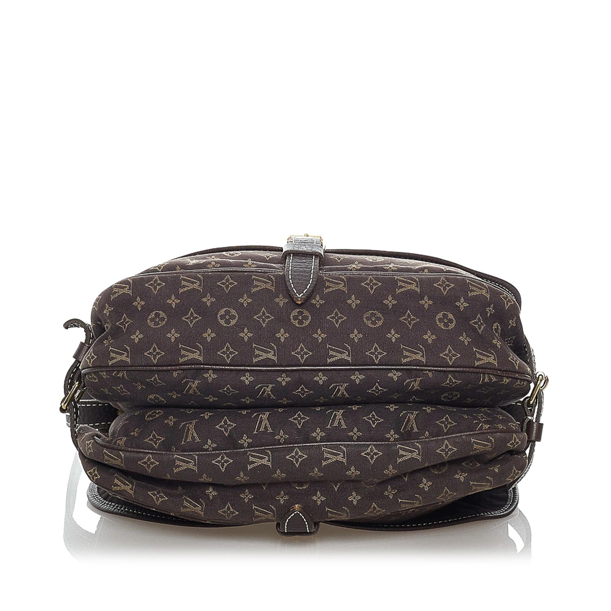 Louis Vuitton Monogram Mini Lin Saumur (SHG-30285)